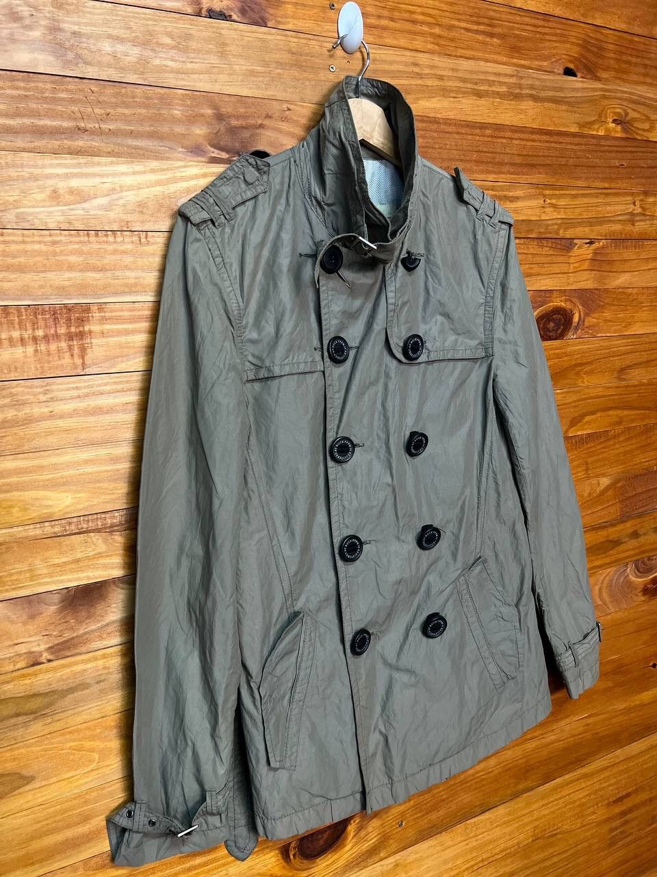 PPFM PPFM DOUBLE BREAST NYLON TRENCH COAT Size US L / EU 52-54 / 3 - 2 Thumbnail