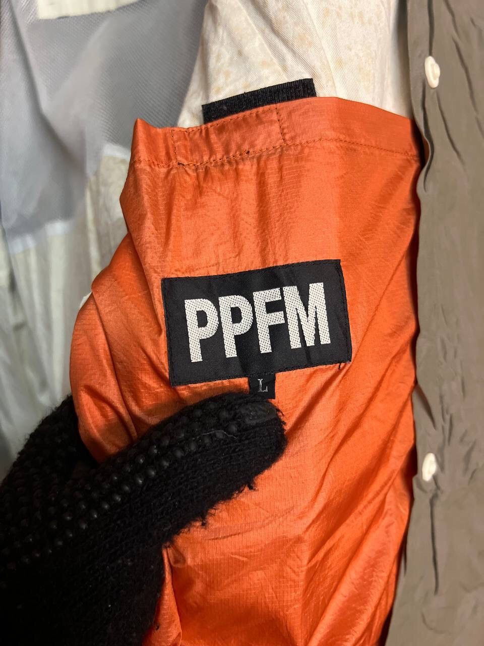 PPFM PPFM DOUBLE BREAST NYLON TRENCH COAT Size US L / EU 52-54 / 3 - 14 Thumbnail