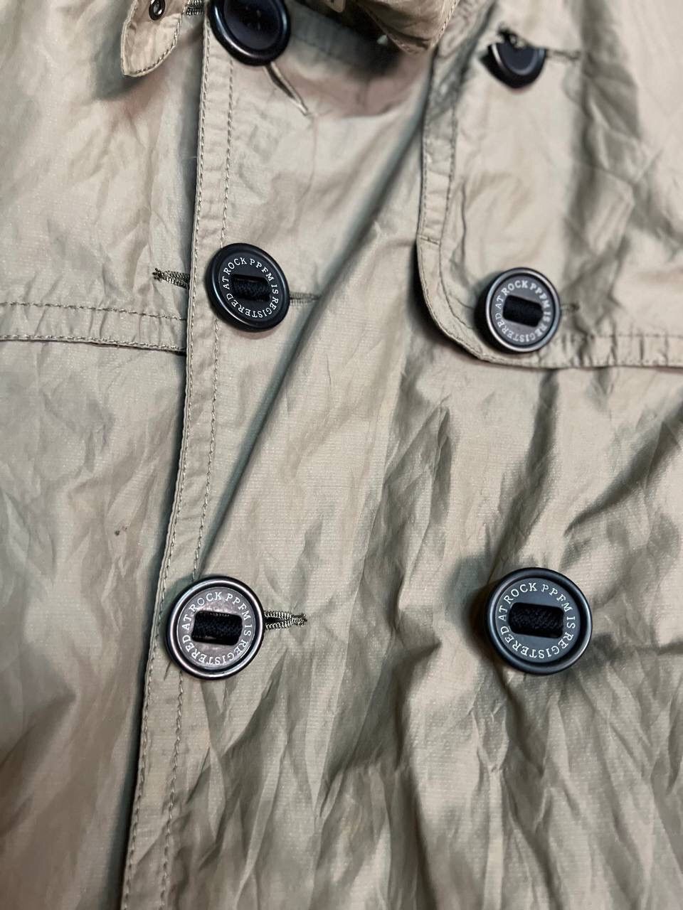 PPFM PPFM DOUBLE BREAST NYLON TRENCH COAT Size US L / EU 52-54 / 3 - 7 Thumbnail