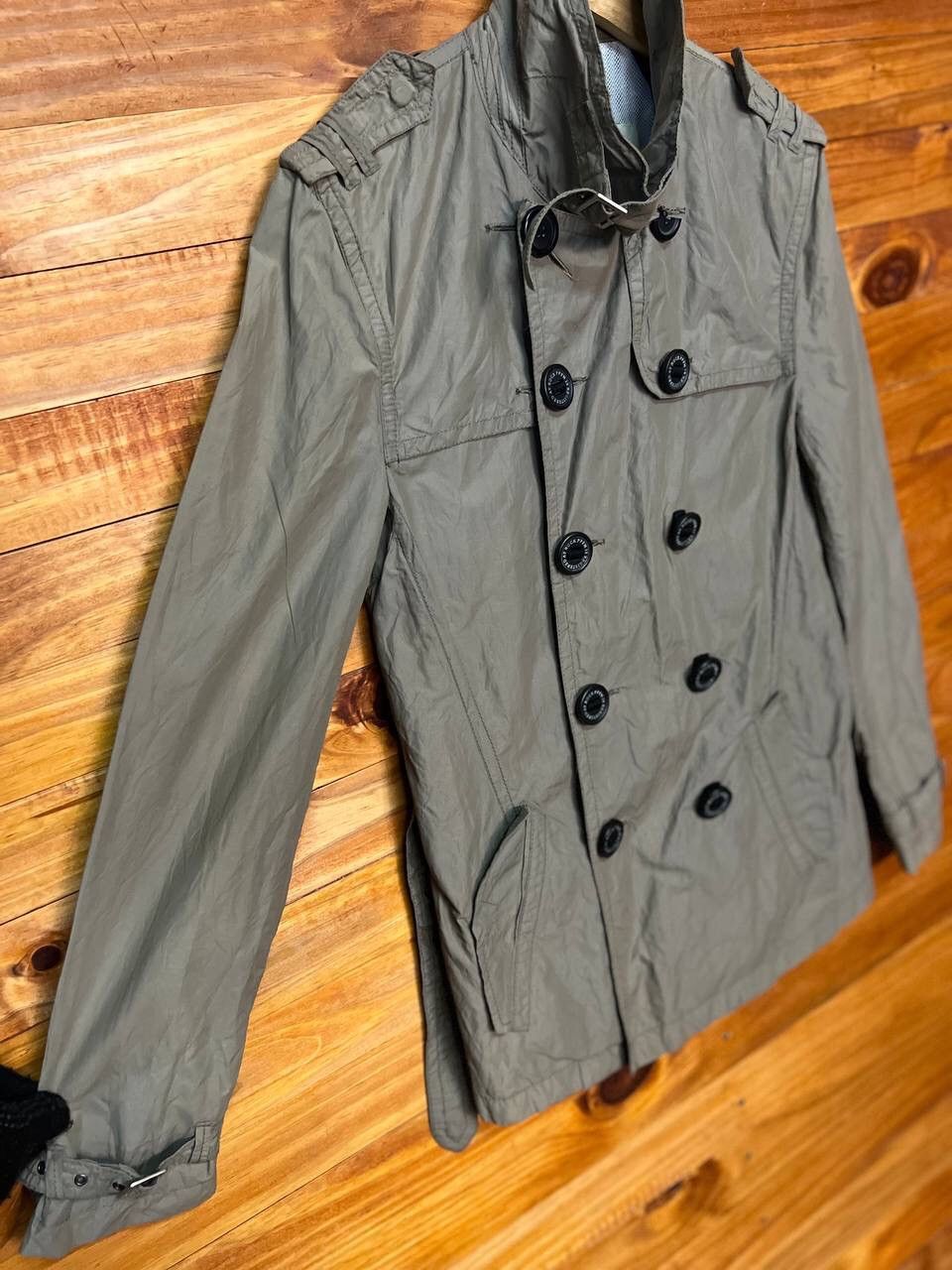 PPFM PPFM DOUBLE BREAST NYLON TRENCH COAT Size US L / EU 52-54 / 3 - 4 Thumbnail