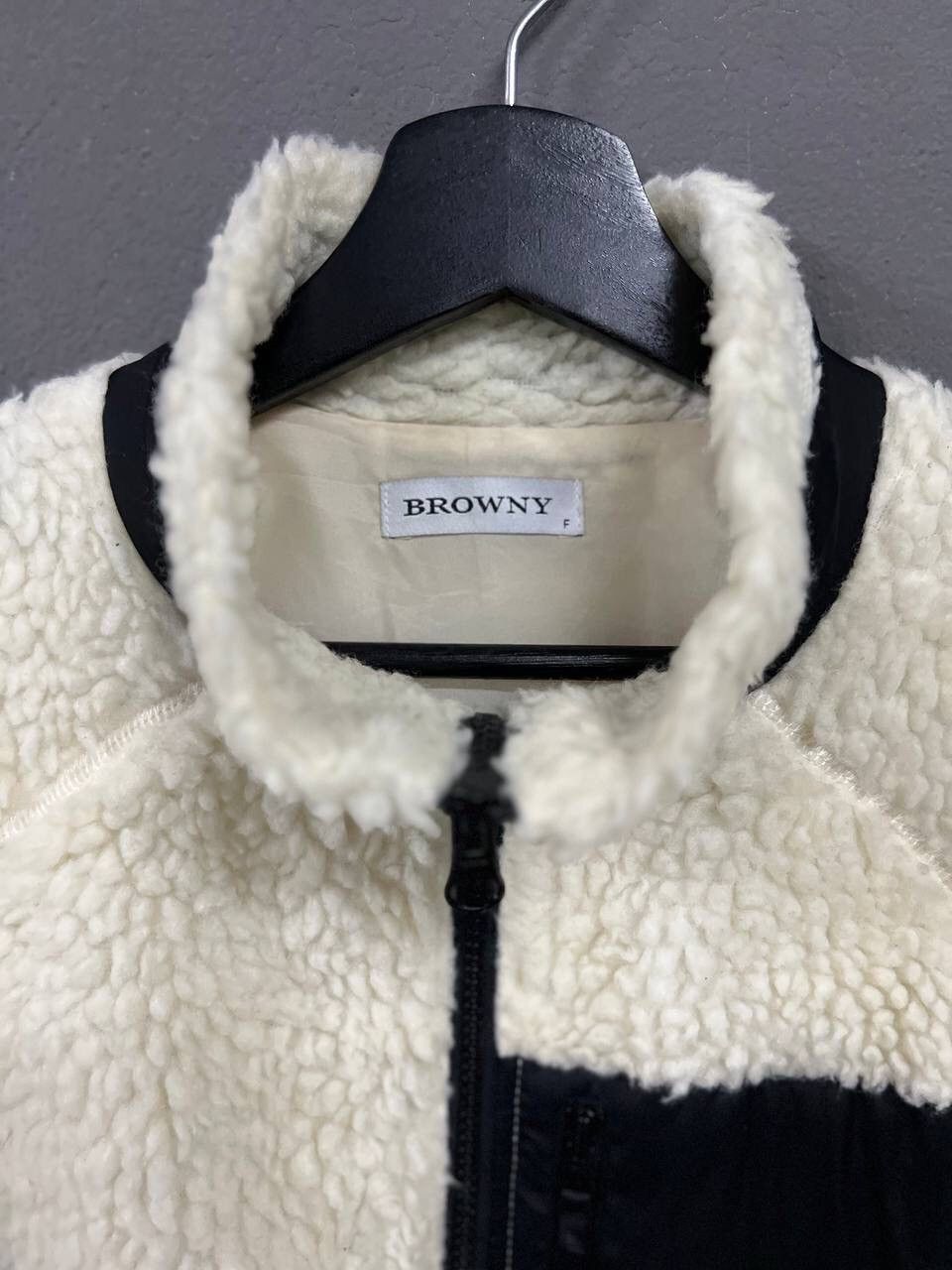 Japanese Brand BROWNY DEEP PILE JACKET Size US L / EU 52-54 / 3 - 6 Thumbnail