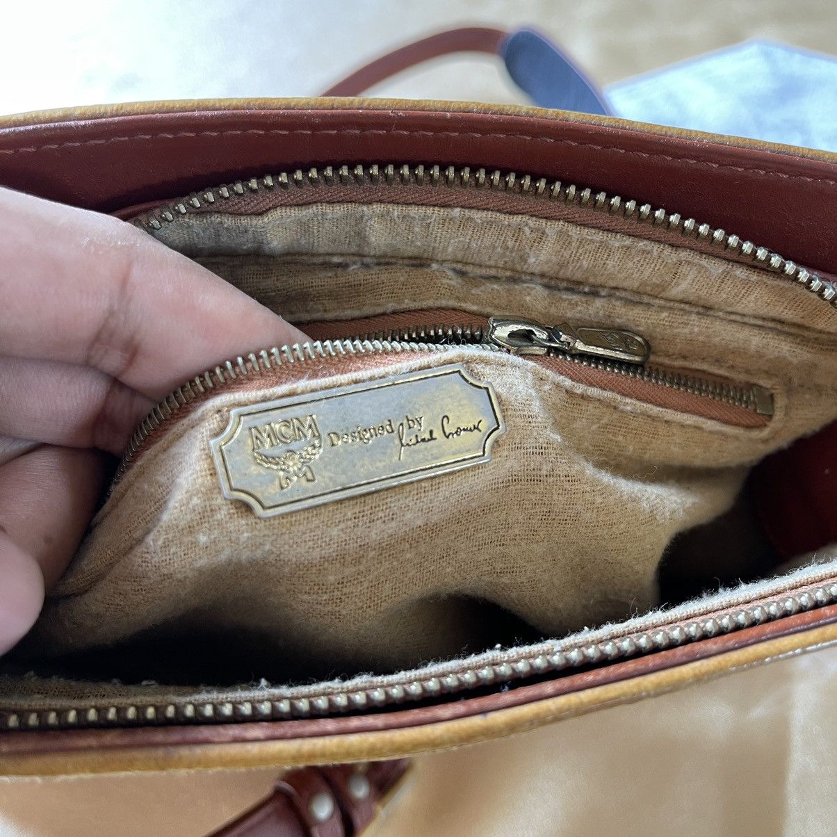 MCM MCM MUNCHEN C7997 leather slingbag Size ONE SIZE - 5 Thumbnail