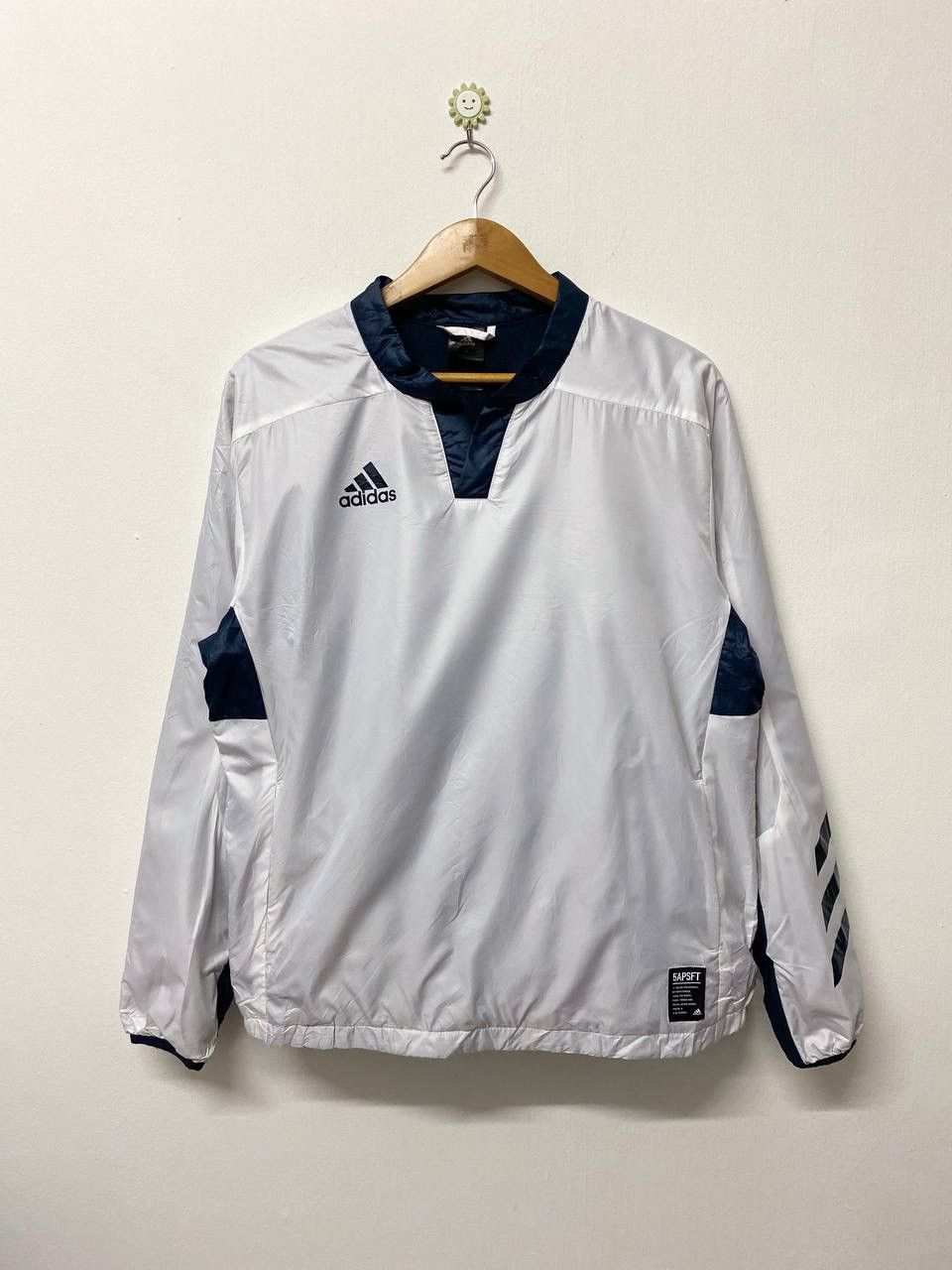 Adidas Adidas Climastorm Nylon Sweatshirt Size US M / EU 48-50 / 2 - 1 Thumbnail