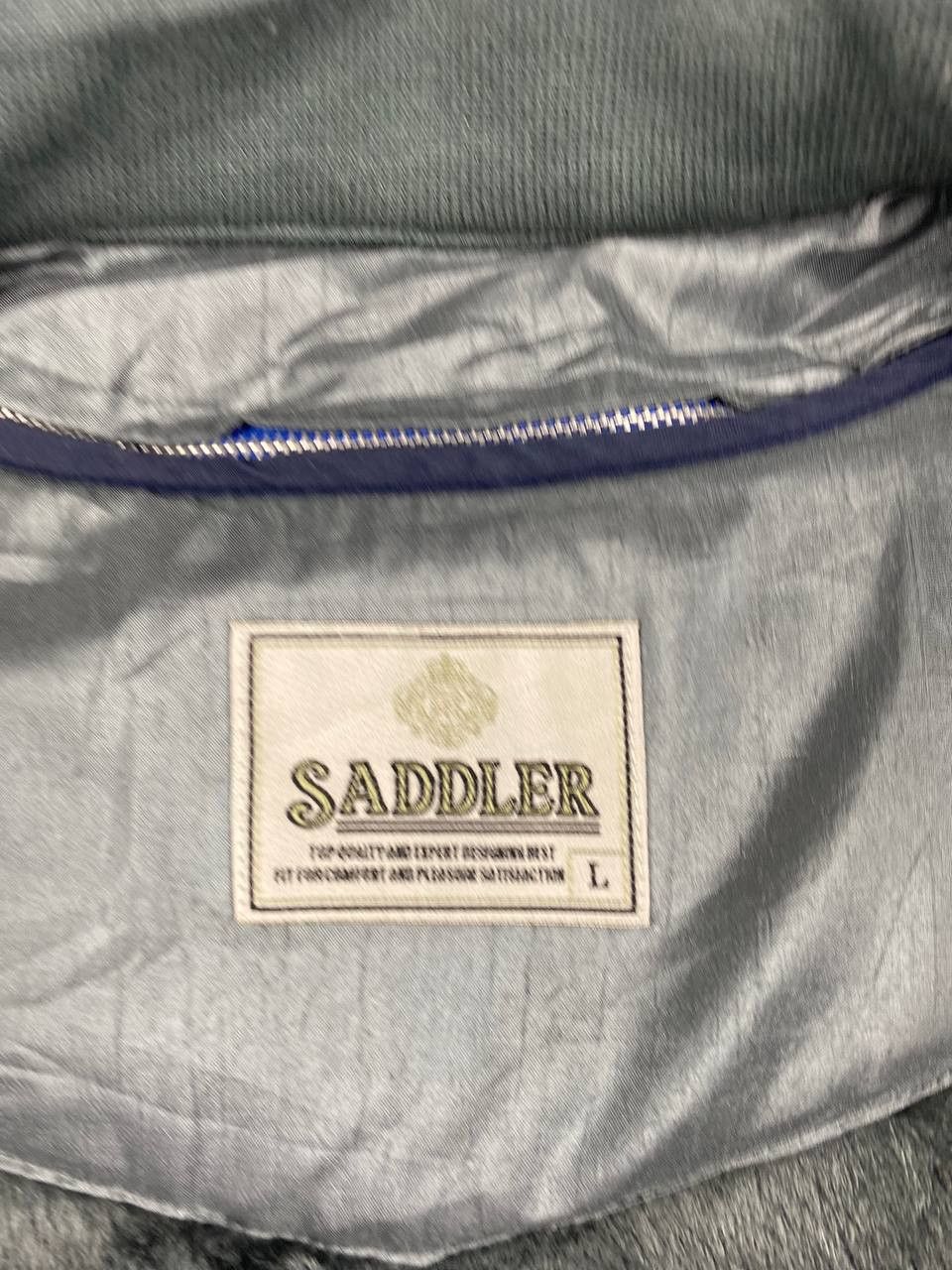 Japanese Brand vintage japanese brands jacket fleece lining by saddler Size US L / EU 52-54 / 3 - 7 Thumbnail