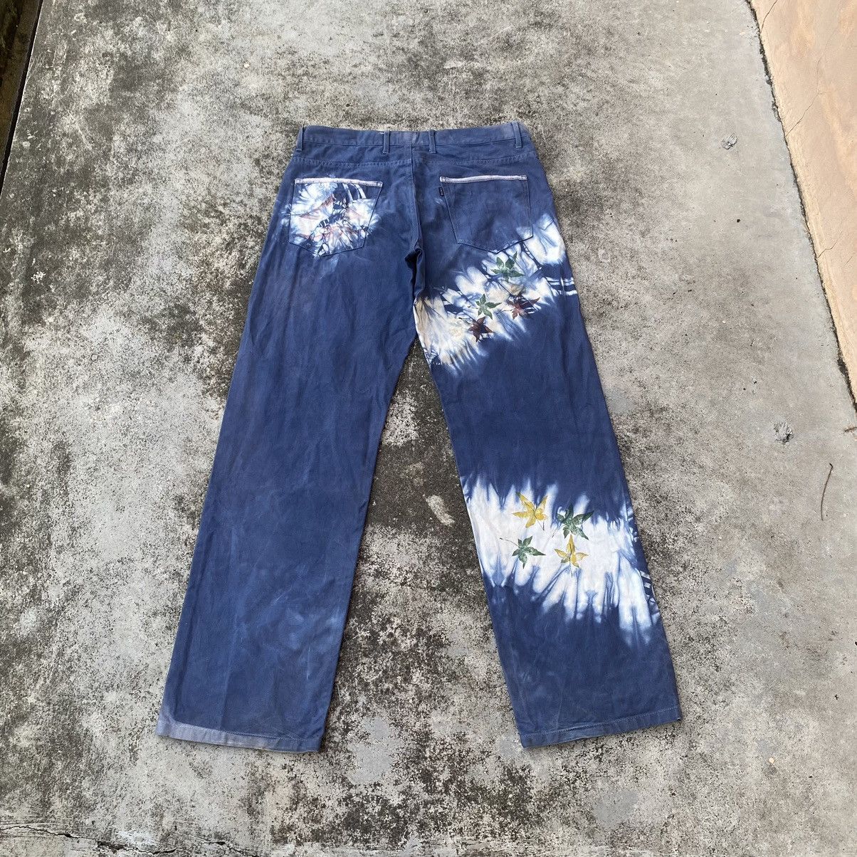 Japanese Brand × Vintage Vintage Japanese Brand Faded Printed Jeans Size US 34 / EU 50 - 15 Thumbnail