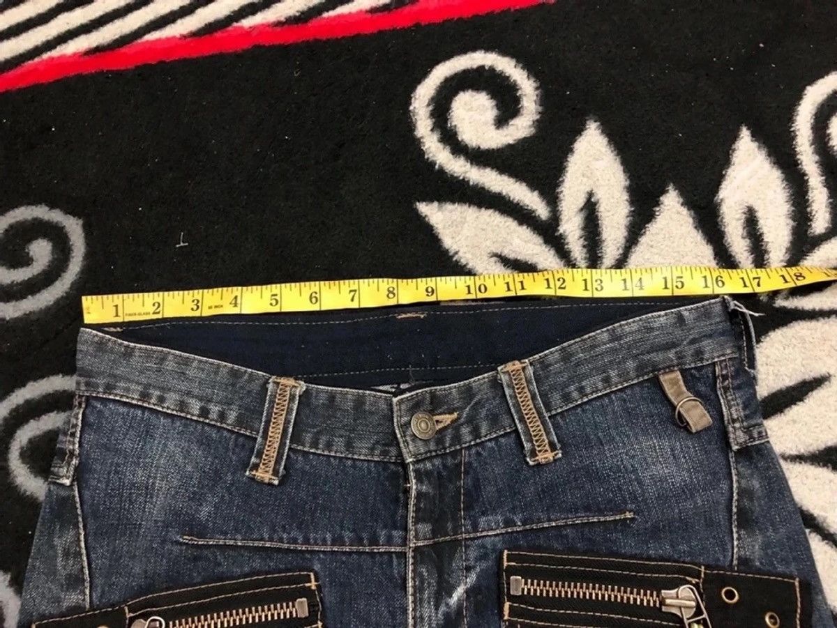Japanese Brand × PPFM Japanese PPFM Bondage Zipper Jeans Size US 32 / EU 48 - 12 Thumbnail