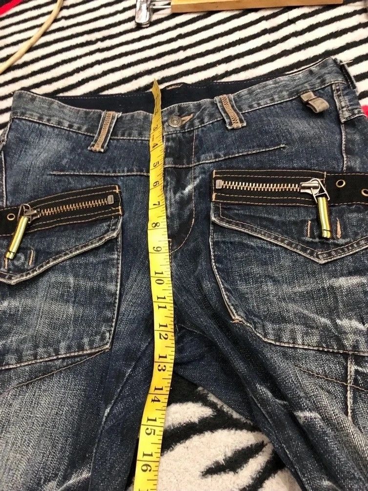 Japanese Brand × PPFM Japanese PPFM Bondage Zipper Jeans Size US 32 / EU 48 - 13 Thumbnail