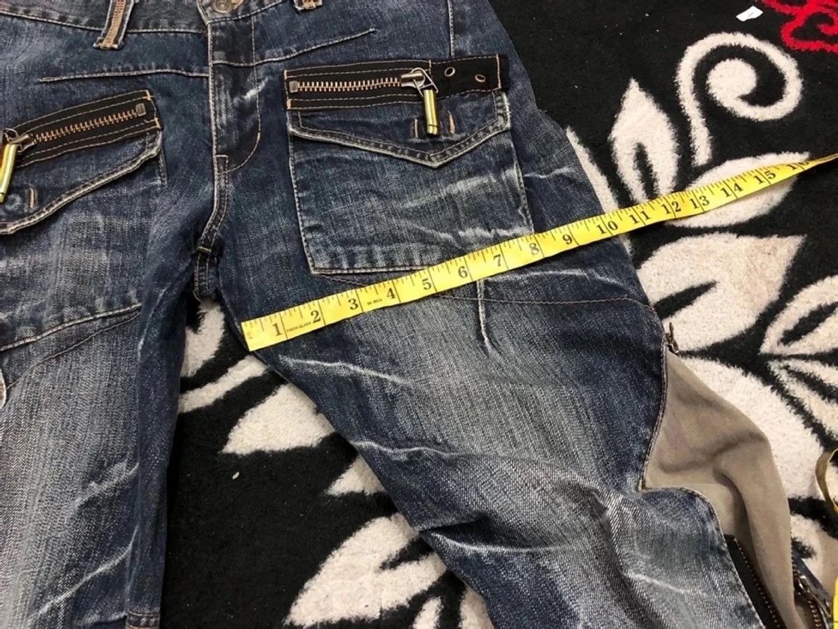 Japanese Brand × PPFM Japanese PPFM Bondage Zipper Jeans Size US 32 / EU 48 - 14 Thumbnail