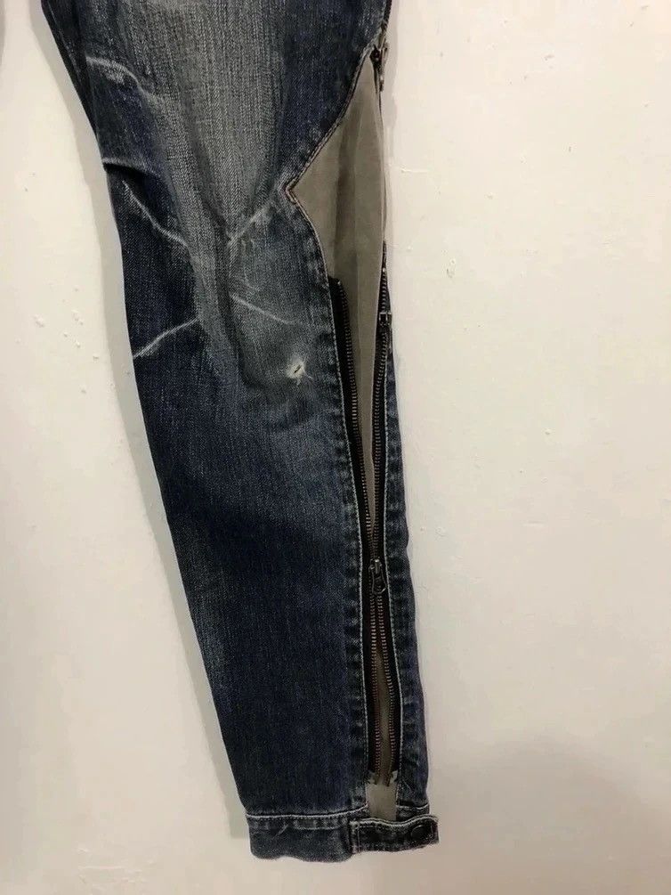 Japanese Brand × PPFM Japanese PPFM Bondage Zipper Jeans Size US 32 / EU 48 - 4 Thumbnail