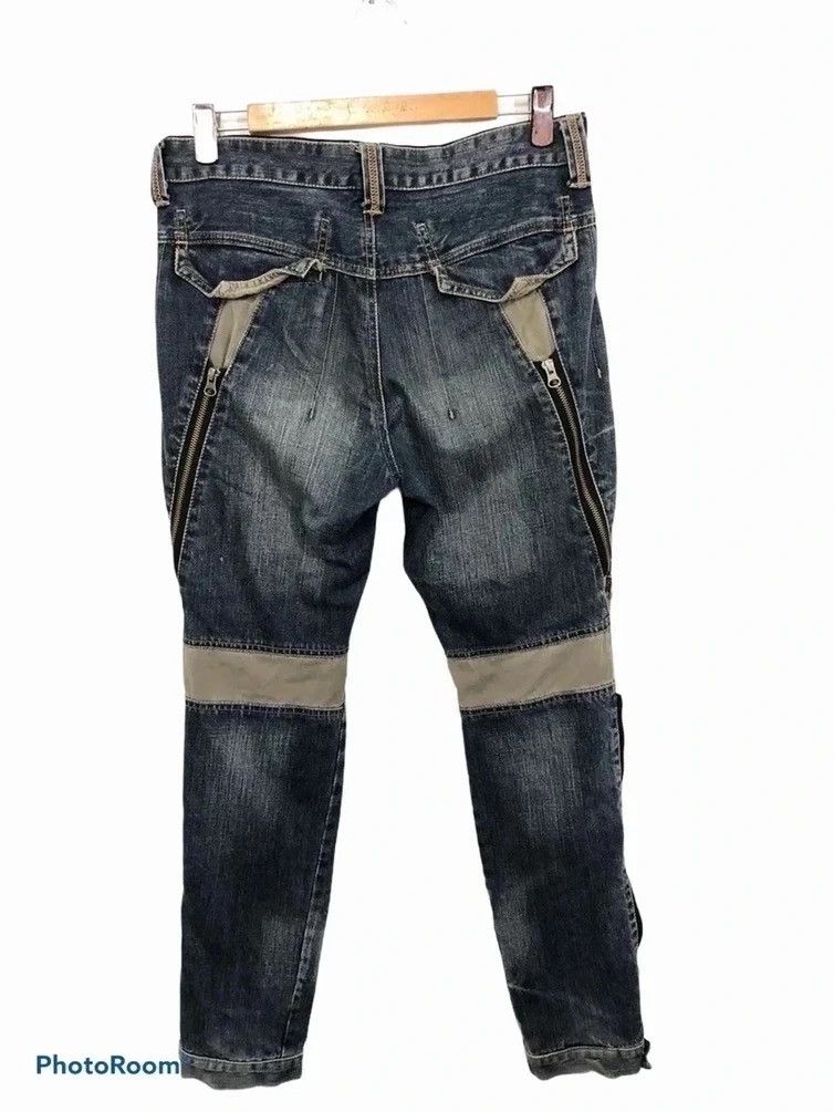 Japanese Brand × PPFM Japanese PPFM Bondage Zipper Jeans Size US 32 / EU 48 - 2 Thumbnail