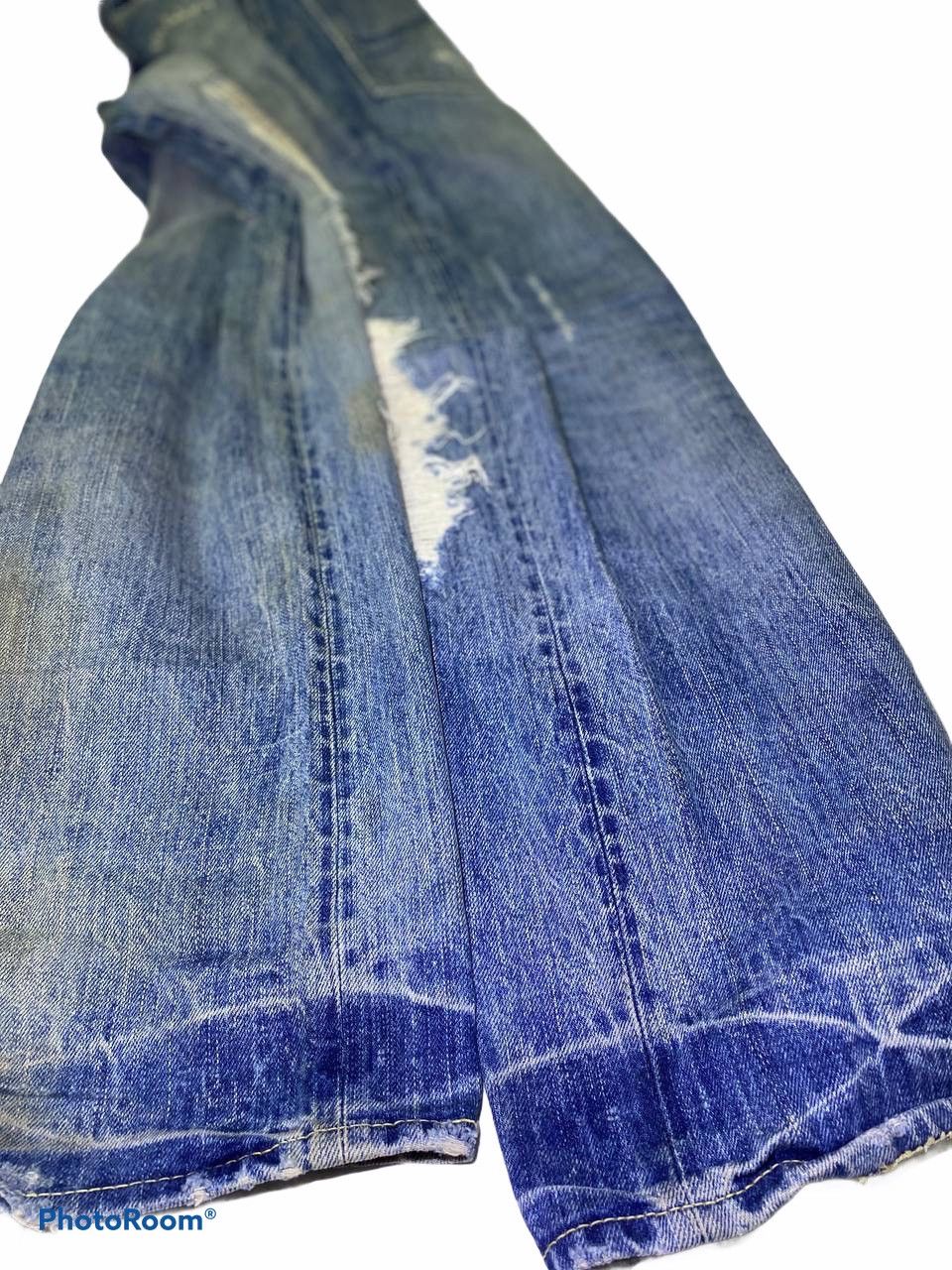 Japanese Brand Vintage rare subciety jeans selvedge distressed style Size US 36 / EU 52 - 12 Thumbnail