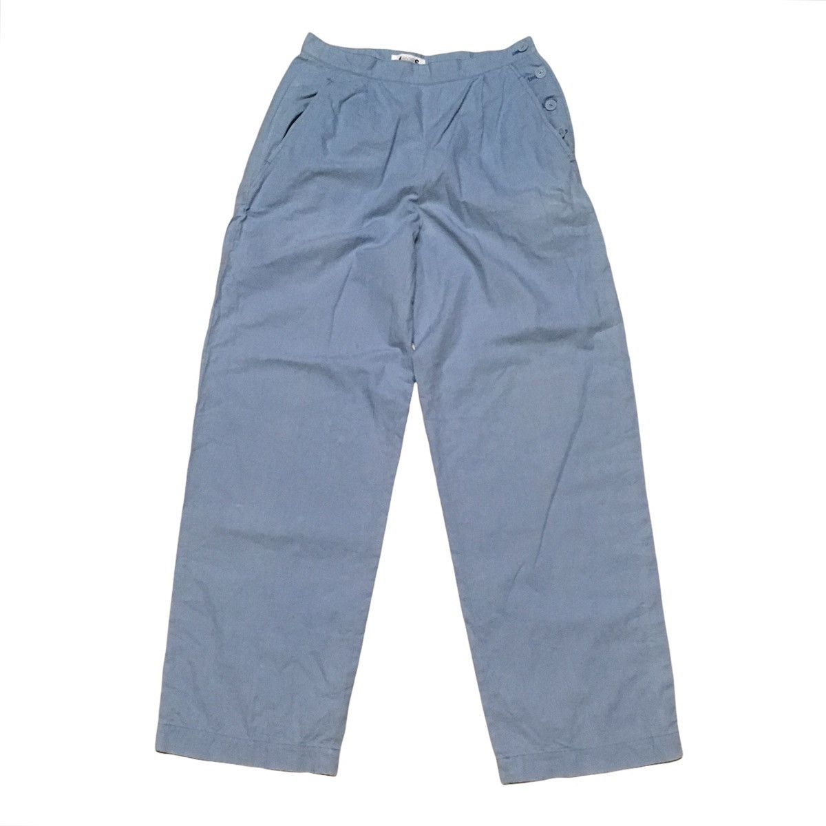 image of Avant Garde x Issey Miyake Issey Miyake Casual Baggy Pants in Blue, Men's (Size 26)