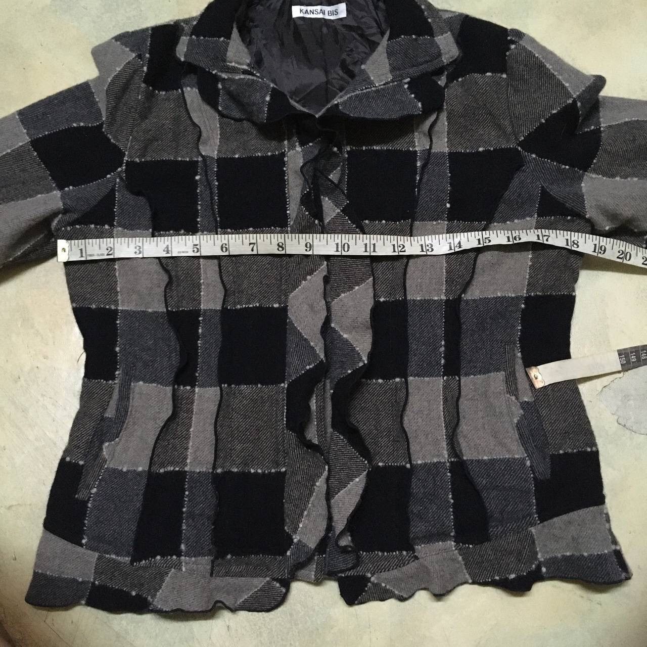 Japanese Brand Kansai Bis Japanese Brand Patchwork Style Jacket Size US S / EU 44-46 / 1 - 7 Thumbnail