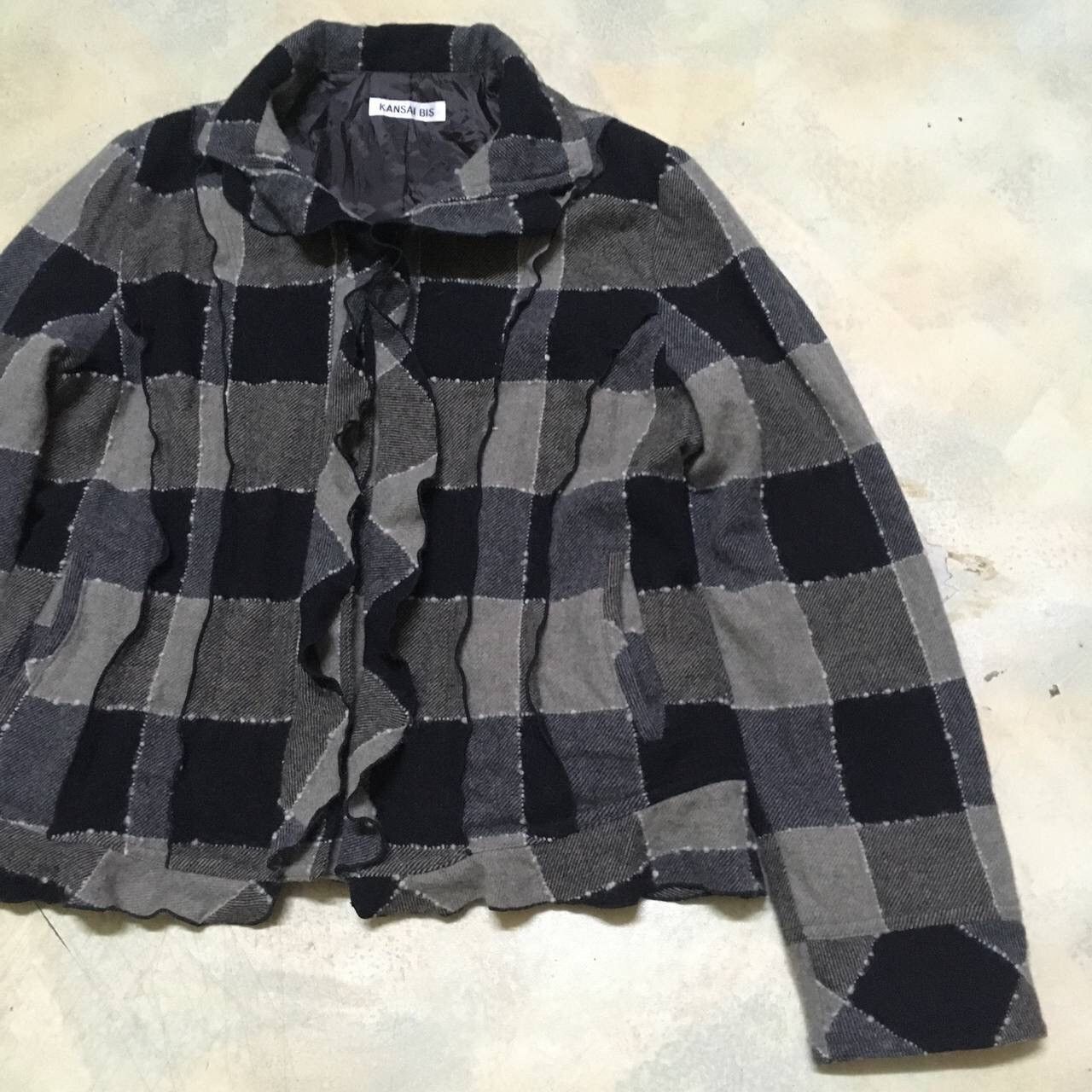 Japanese Brand Kansai Bis Japanese Brand Patchwork Style Jacket Size US S / EU 44-46 / 1 - 3 Thumbnail