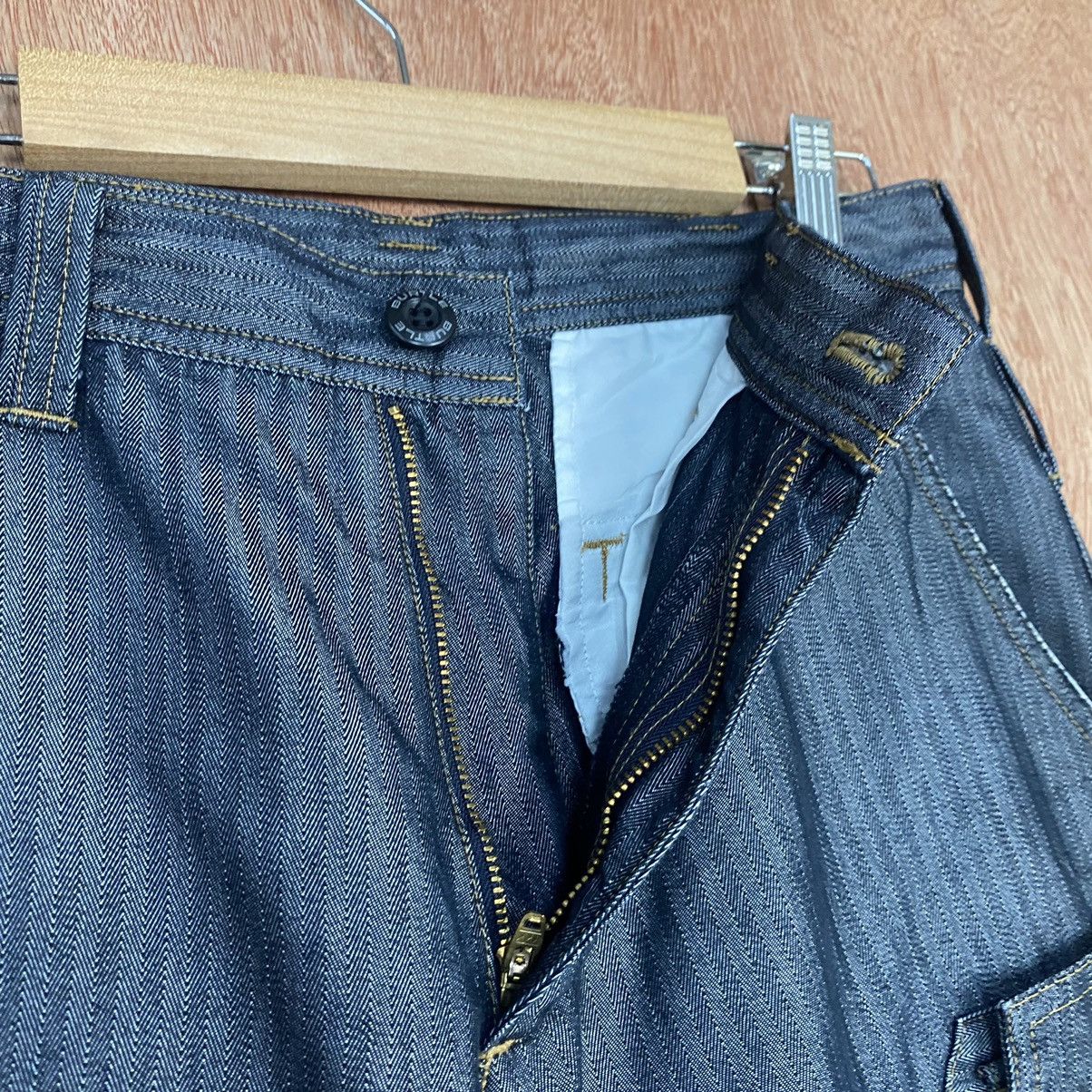 Japanese Brand Burtle Workwear Black Multipocket Cargo Pants #c784 Size US 29 - 9 Thumbnail