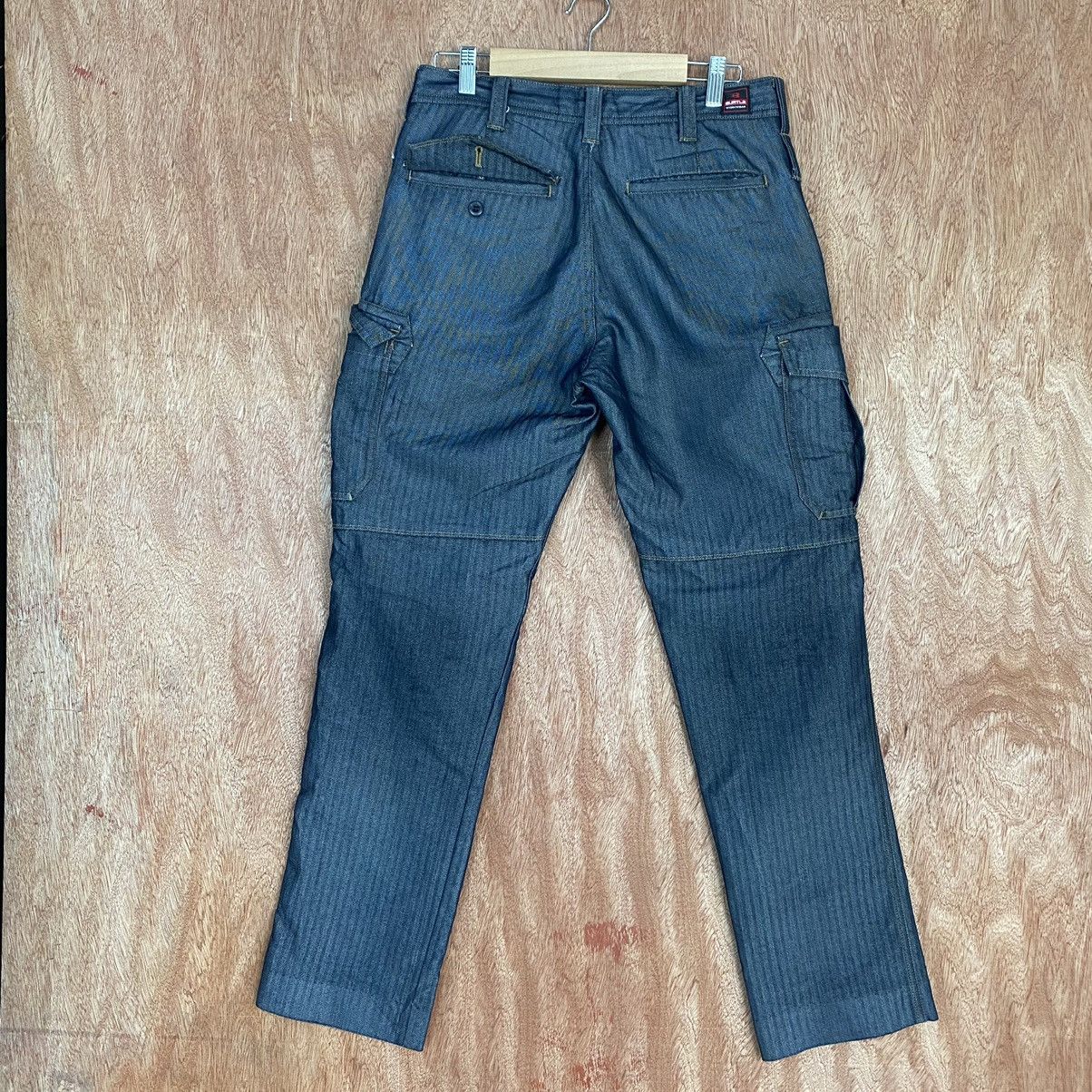 Japanese Brand Burtle Workwear Black Multipocket Cargo Pants #c784 Size US 29 - 10 Thumbnail