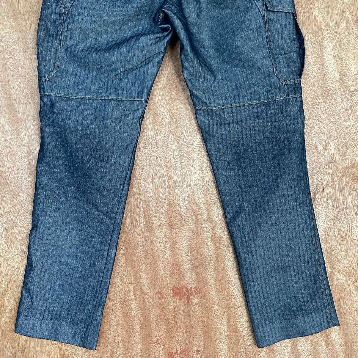 Japanese Brand Burtle Workwear Black Multipocket Cargo Pants #c784 Size US 29 - 12 Thumbnail