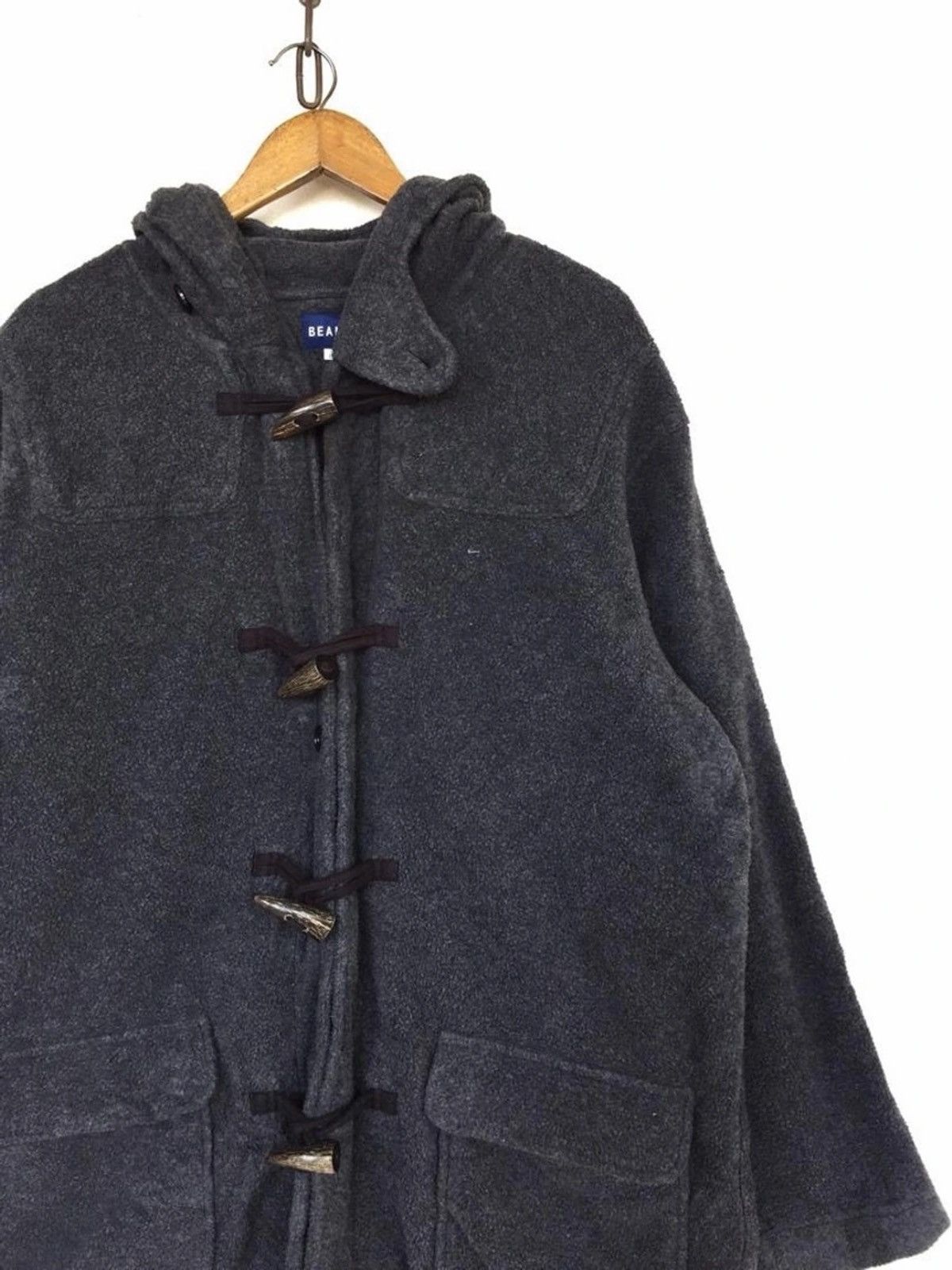 Beams Plus × Vintage Vintage Beams Hoodie Duffle Jacket Size US L / EU 52-54 / 3 - 4 Thumbnail