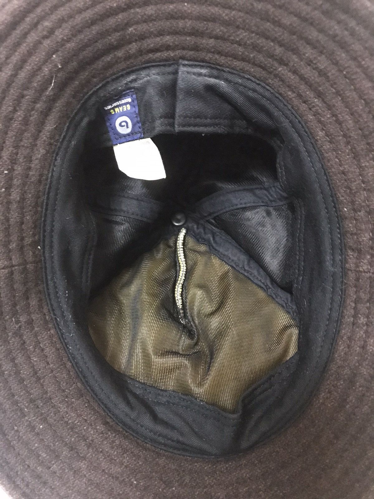 Beams Plus 💥Vintage Beams Patchwork Wool Bucket Hat Size ONE SIZE - 5 Thumbnail