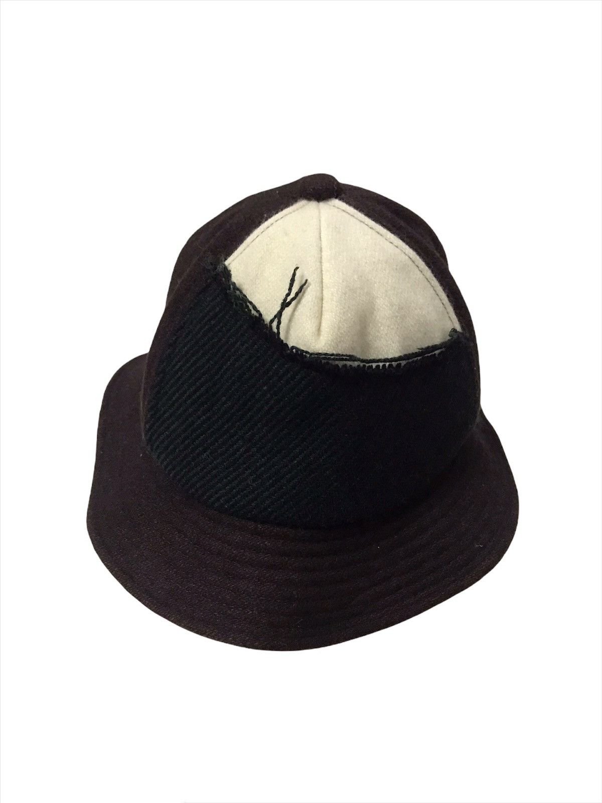 Beams Plus 💥Vintage Beams Patchwork Wool Bucket Hat Size ONE SIZE - 2 Thumbnail