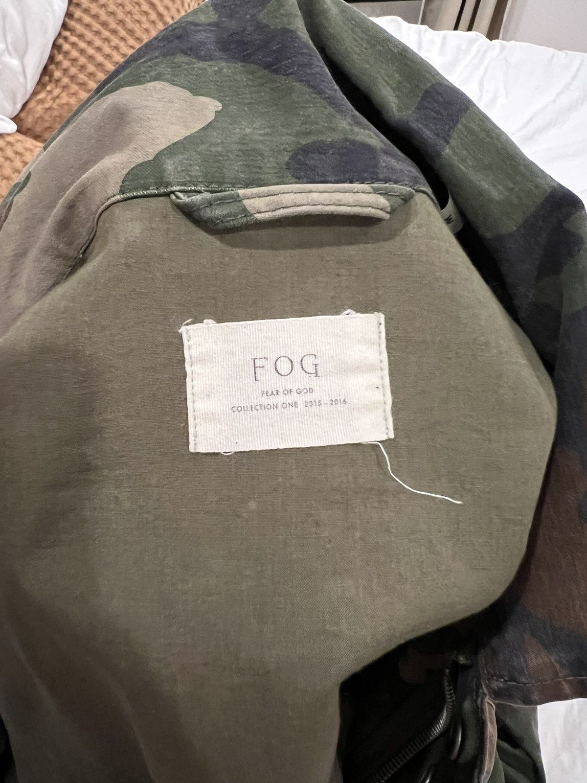 FOG Fear Of God Essentials Camo Jacket Size US M / EU 48-50 / 2 - 3 Thumbnail