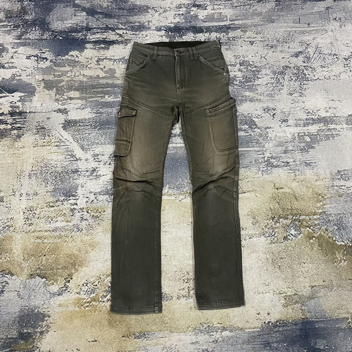 Vintage Field Core Faded Tactical Multi Pocket Cargo Pants