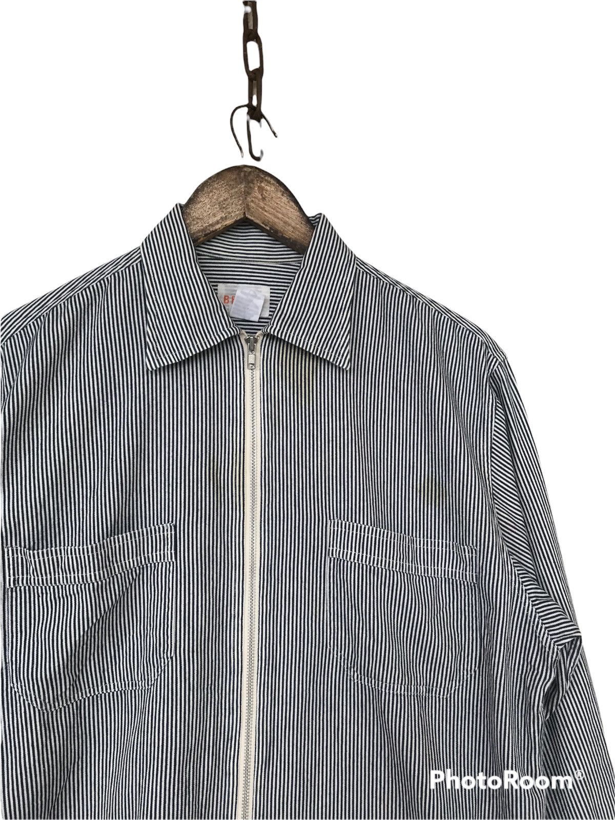 Beams Plus Vintage Beams Hickory Zipper Stripe Size US M / EU 48-50 / 2 - 2 Thumbnail