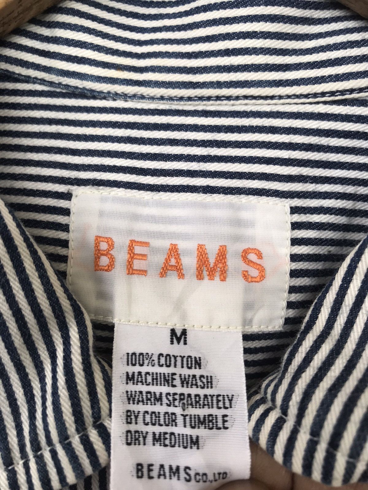 Beams Plus Vintage Beams Hickory Zipper Stripe Size US M / EU 48-50 / 2 - 6 Thumbnail