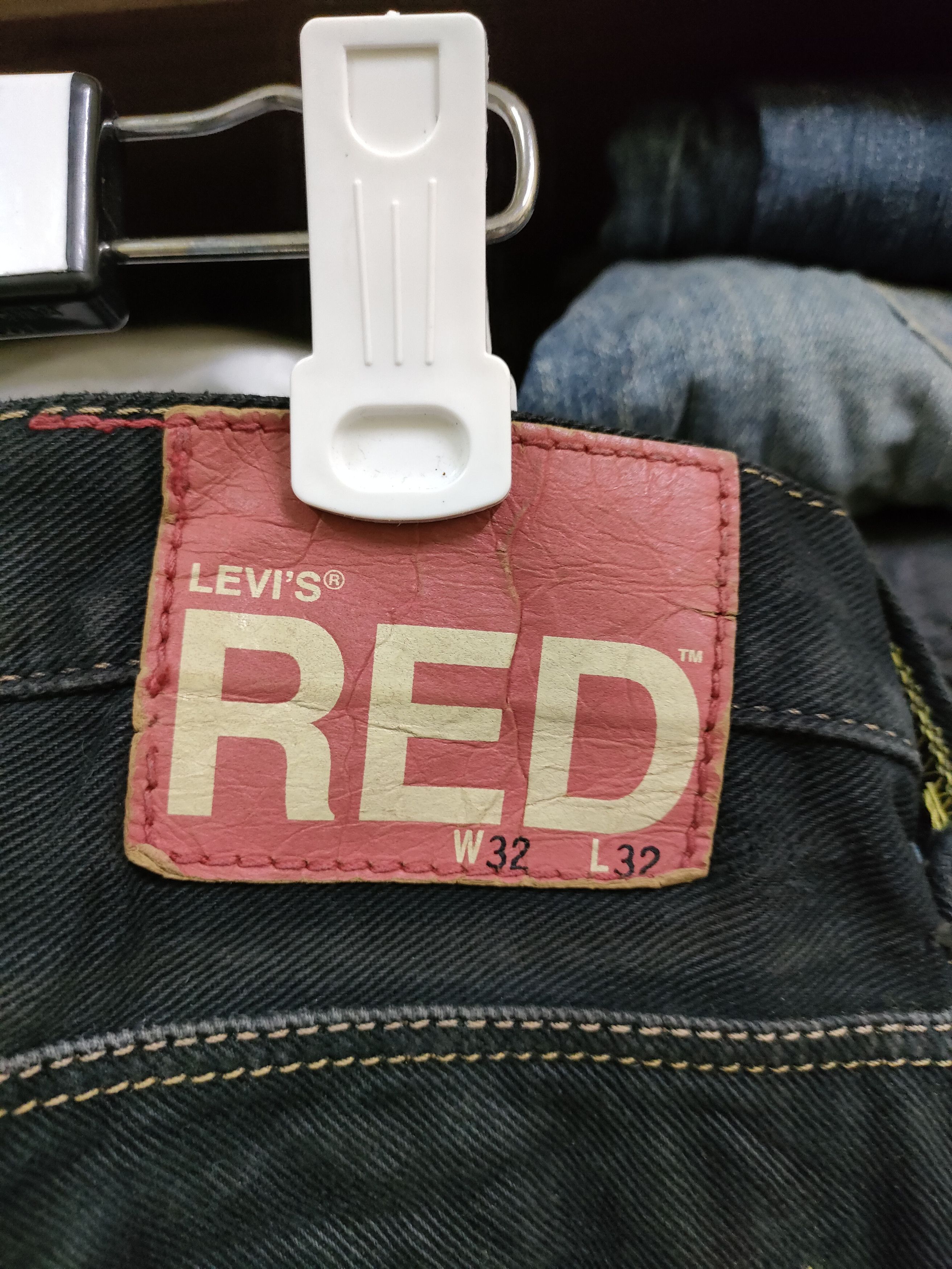Levi's Levis Red Distressed Pants Size US 32 / EU 48 - 3 Thumbnail