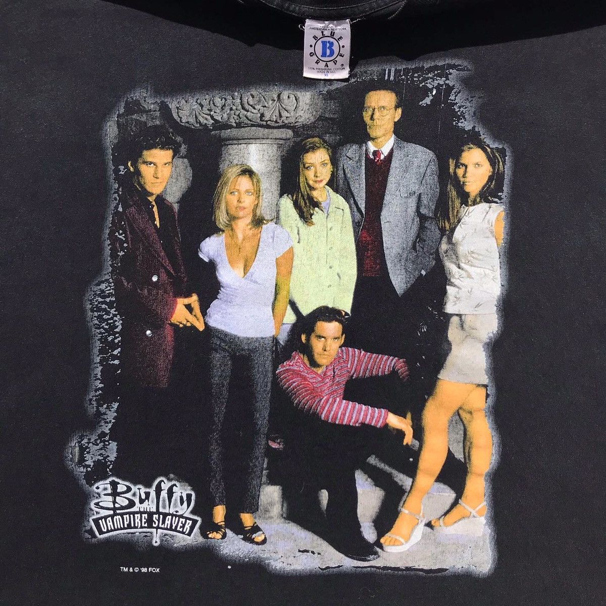 Vintage Vintage 1998 Buffy The Vampire Slayer Tee Size US XL / EU 56 / 4 - 3 Thumbnail