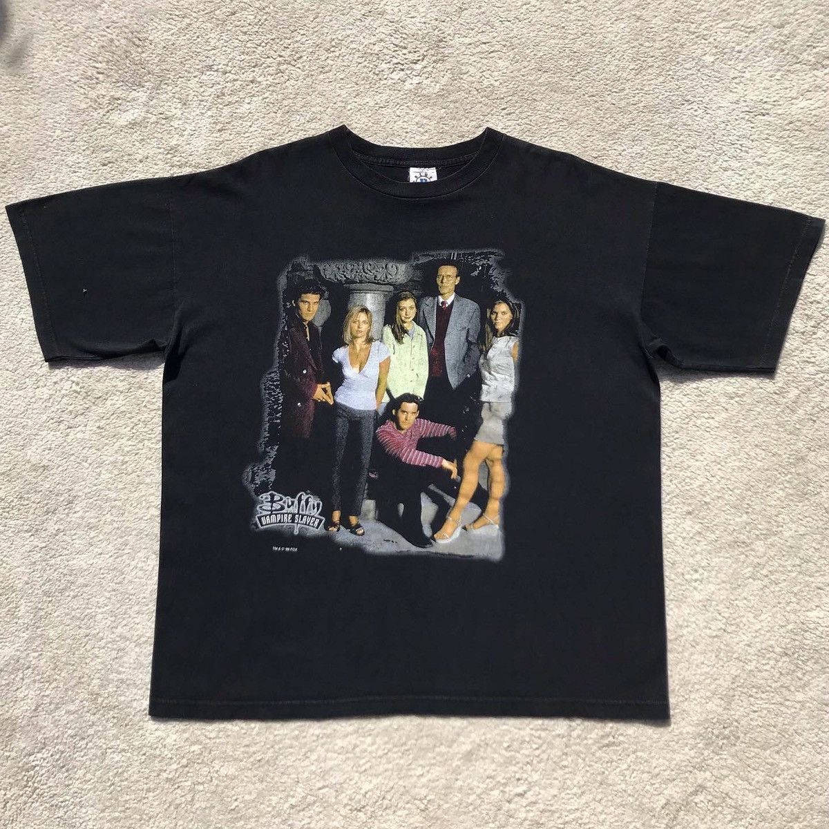 Vintage Vintage 1998 Buffy The Vampire Slayer Tee Size US XL / EU 56 / 4 - 2 Thumbnail