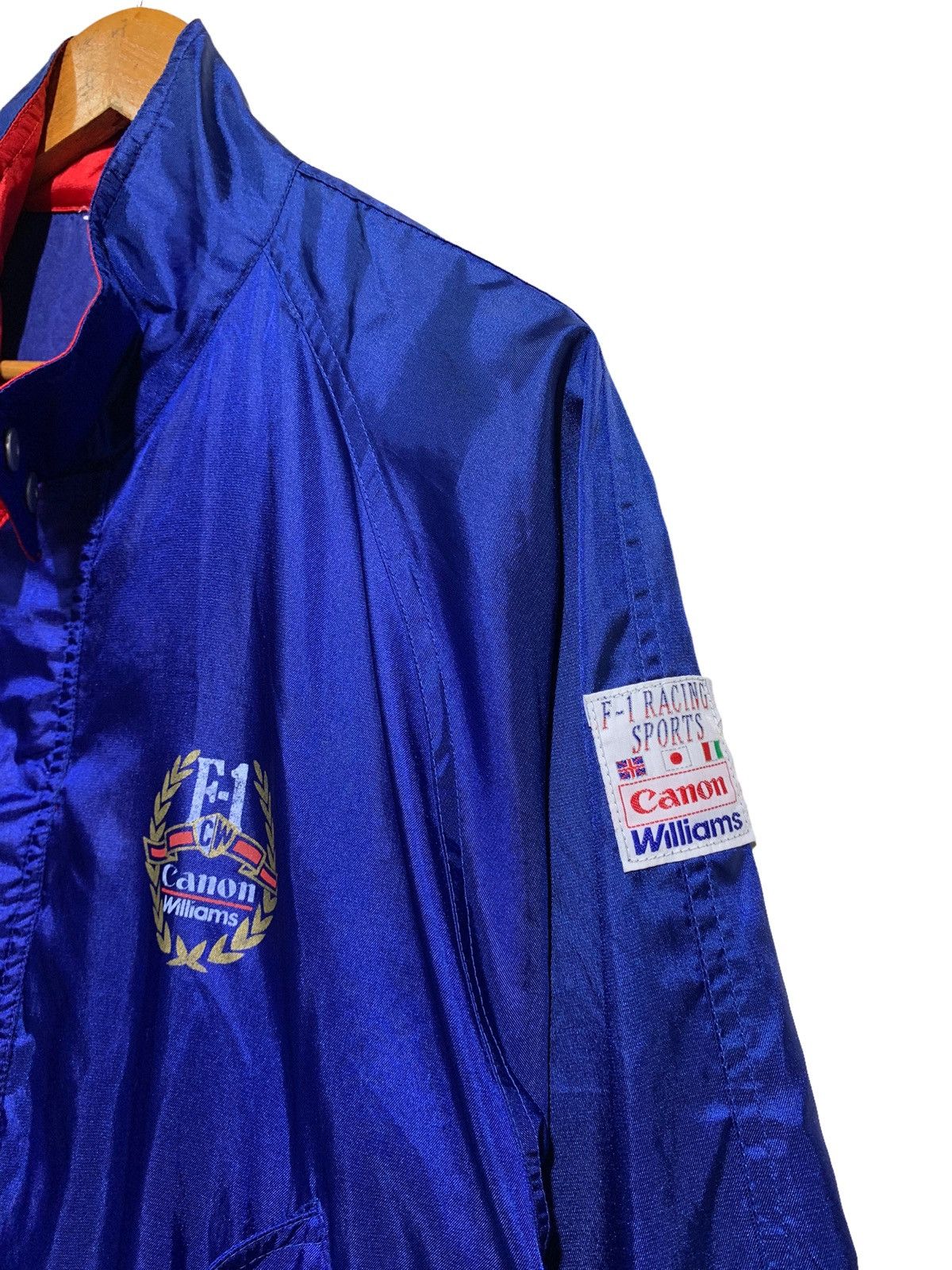 Canon × Formula 1 🔥VTG CANON WILLIAM F1 BOMBER JACKETS Size US L / EU 52-54 / 3 - 8 Thumbnail
