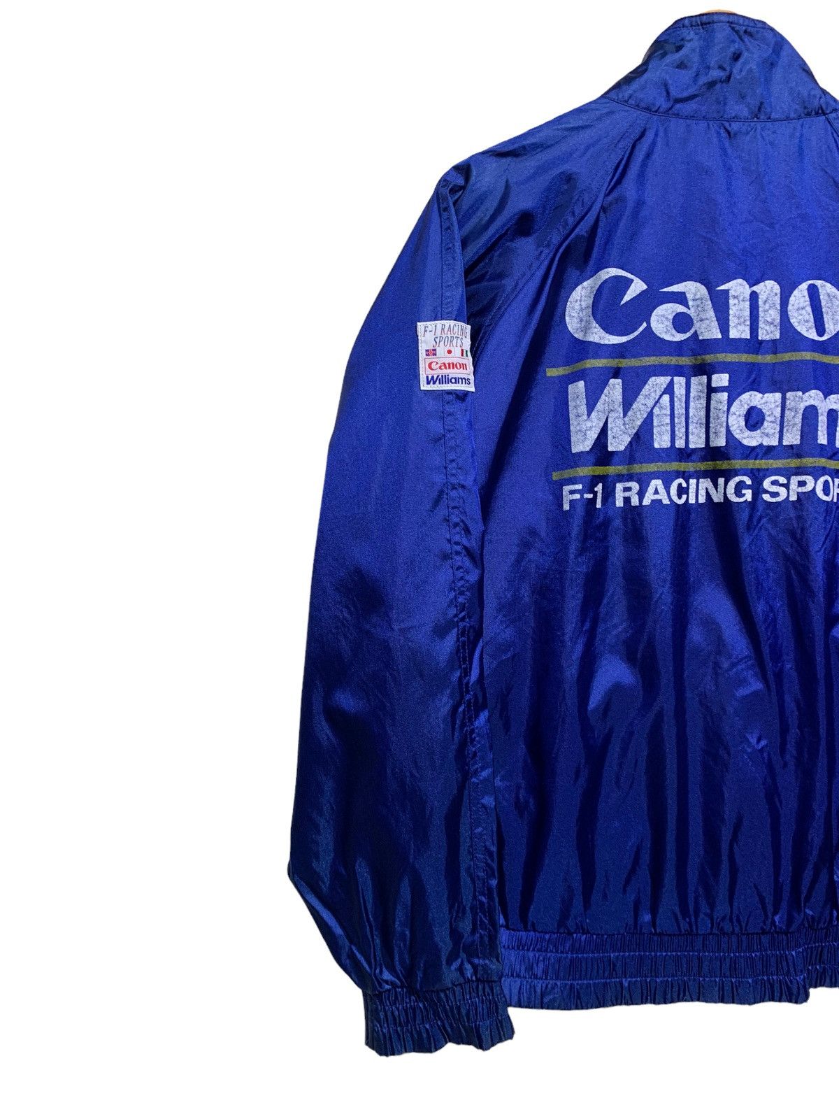 Canon × Formula 1 🔥VTG CANON WILLIAM F1 BOMBER JACKETS Size US L / EU 52-54 / 3 - 2 Thumbnail