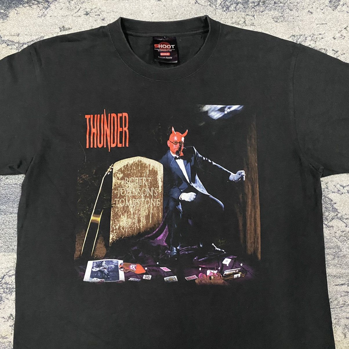 Band Tees Vintage Y2K Thunder Devil Live Tour Japan Hard Rock Band Tee Size US M / EU 48-50 / 2 - 3 Thumbnail