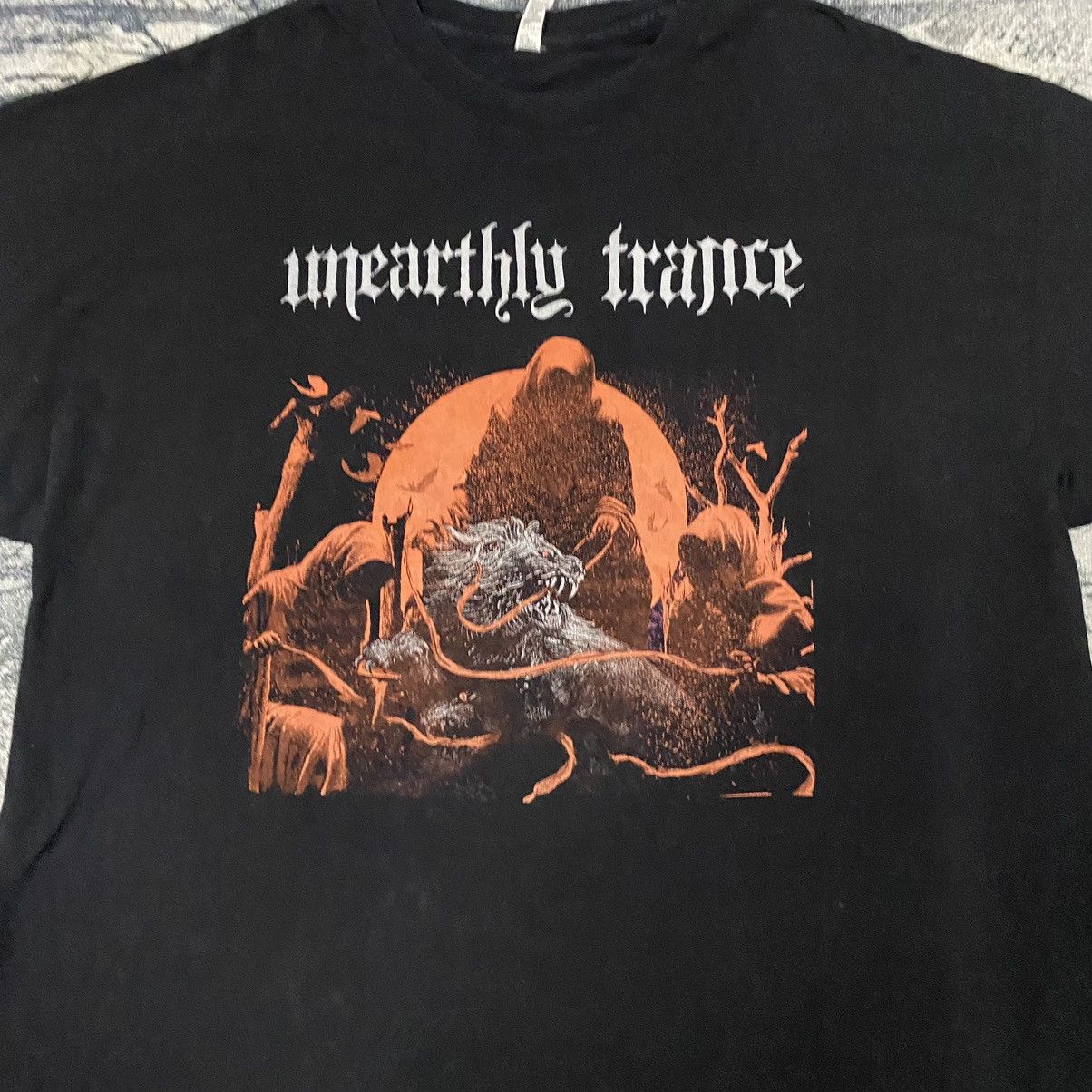 Band Tees Vintage Unearthly Trance Sludge Metal Doom Metal Band Tees Size US XXL / EU 58 / 5 - 2 Thumbnail