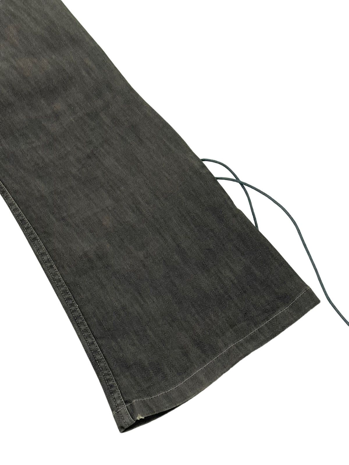 Tornado Mart Flare Jeans Tornado Mart Lace Bottom Low Rise Stretch 4🟦6 Size US 31 - 13 Thumbnail