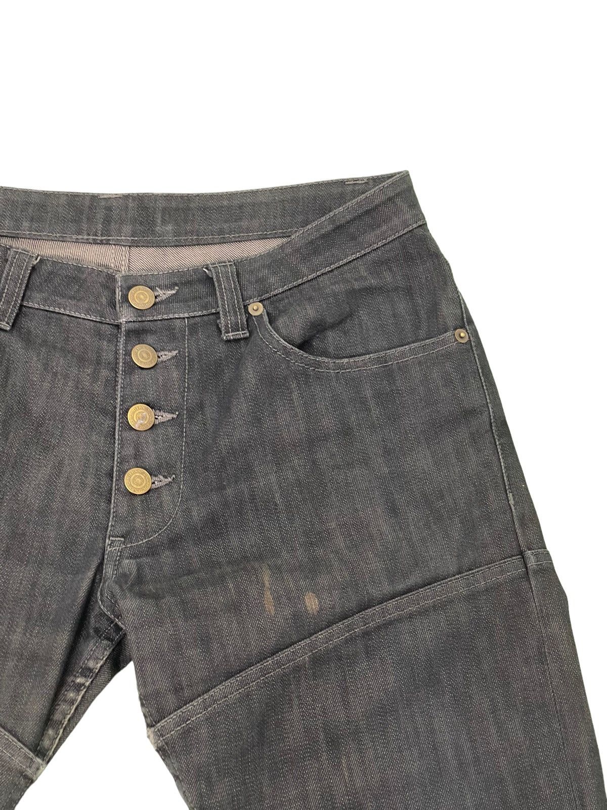 Tornado Mart Flare Jeans Tornado Mart Lace Bottom Low Rise Stretch 4🟦6 Size US 31 - 8 Thumbnail