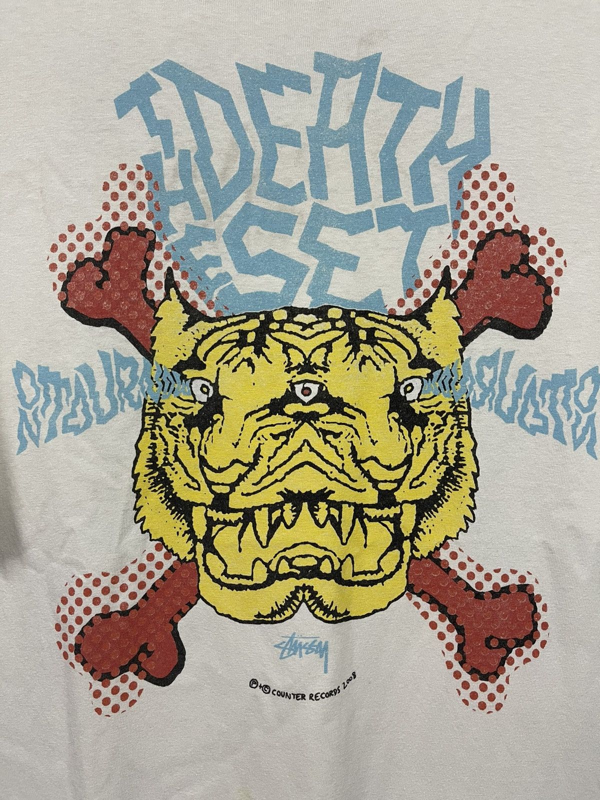Stussy Rare Distressed Stussy 2008 Counte Records Shirt Size US L / EU 52-54 / 3 - 3 Thumbnail