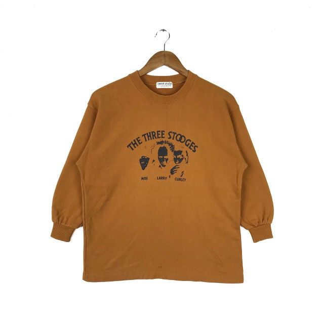 Vintage Vintage Comedy The Three Stooges Pullover Jumper Size US S / EU 44-46 / 1 - 1 Thumbnail