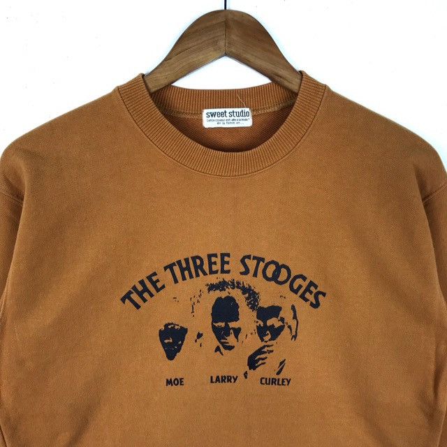 Vintage Vintage Comedy The Three Stooges Pullover Jumper Size US S / EU 44-46 / 1 - 2 Thumbnail