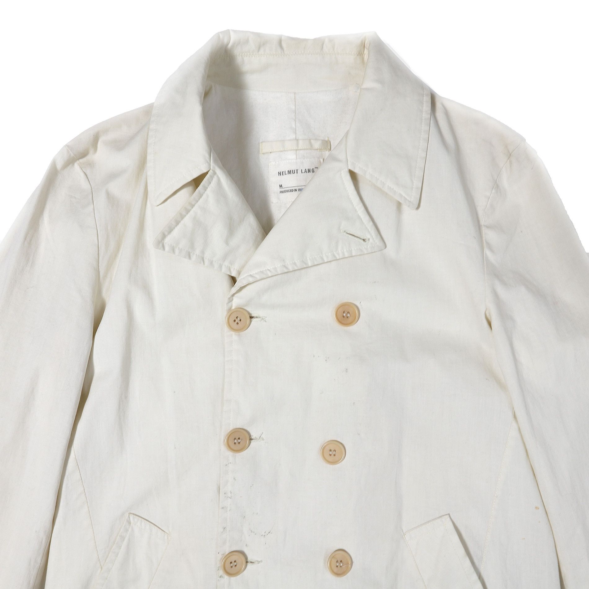 Helmut Lang AW97 Resin Stripe Coat Size US S / EU 44-46 / 1 - 3 Thumbnail