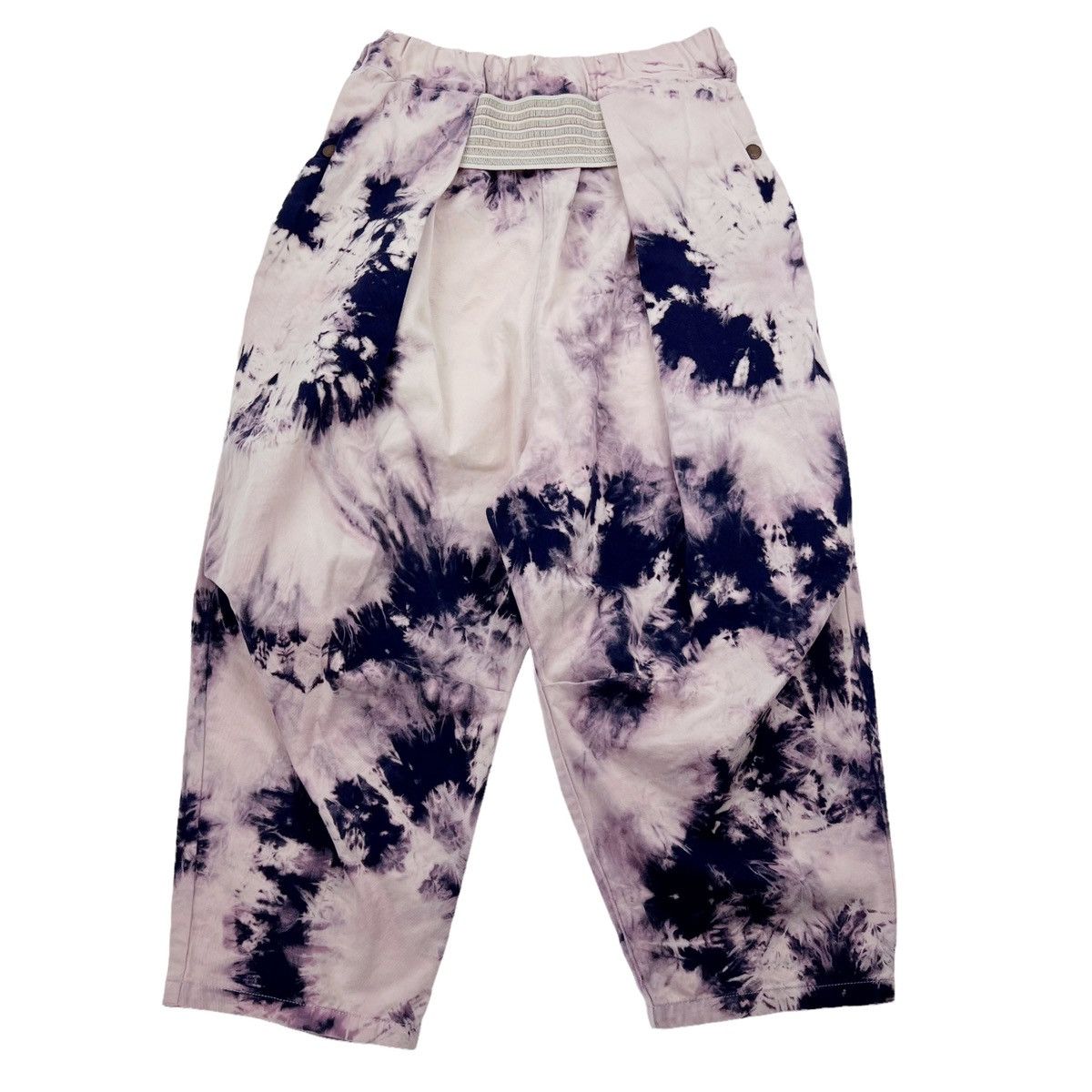 image of Kapital Katsuragi Shimokita Ashbury Dyed Pants in Purple, Men's (Size 32)