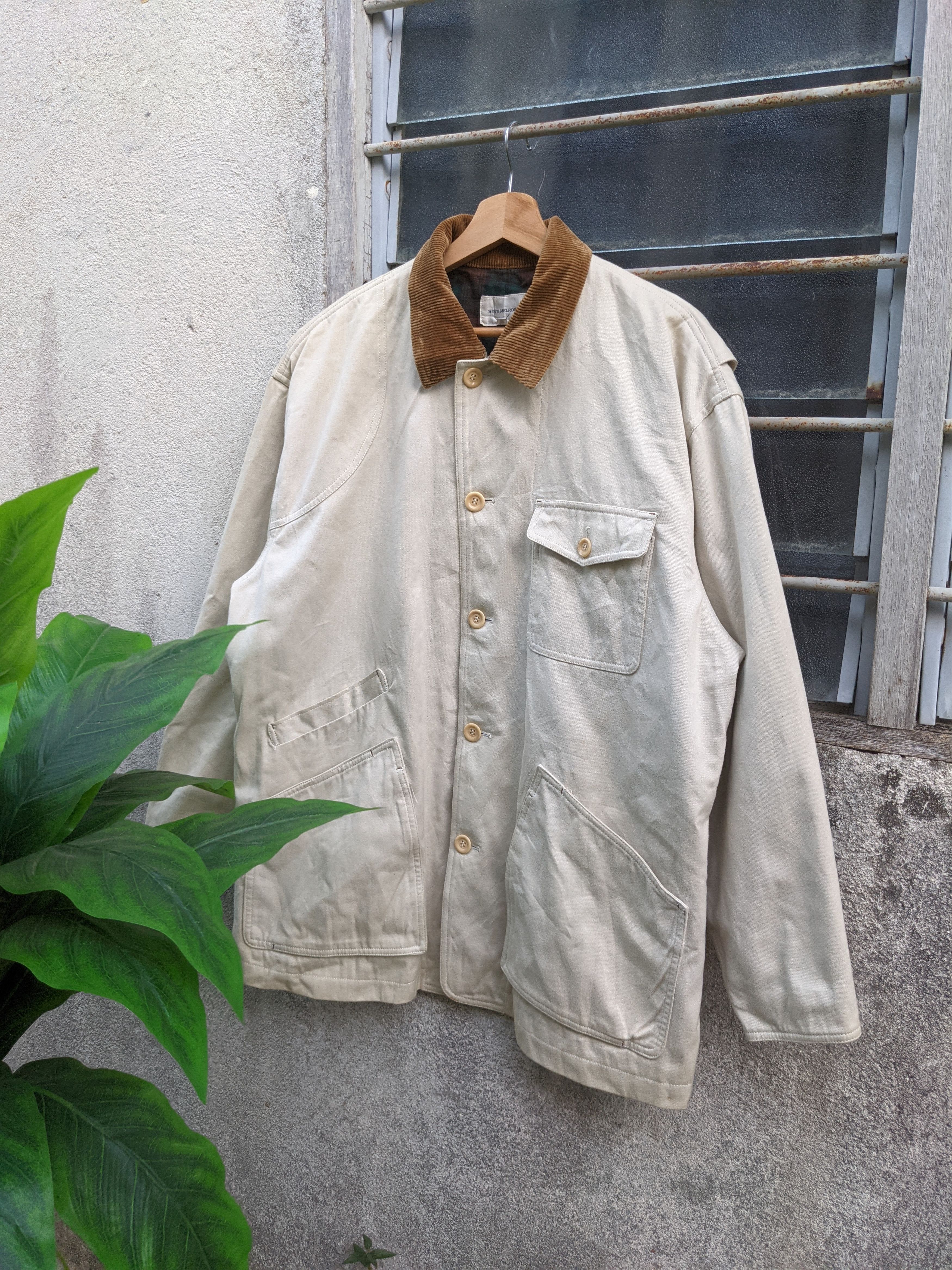 Japanese Brand × Melrose ⚡️Steals⚡️ Men's Melrose Chore Jacket Size US XL / EU 56 / 4 - 1 Thumbnail