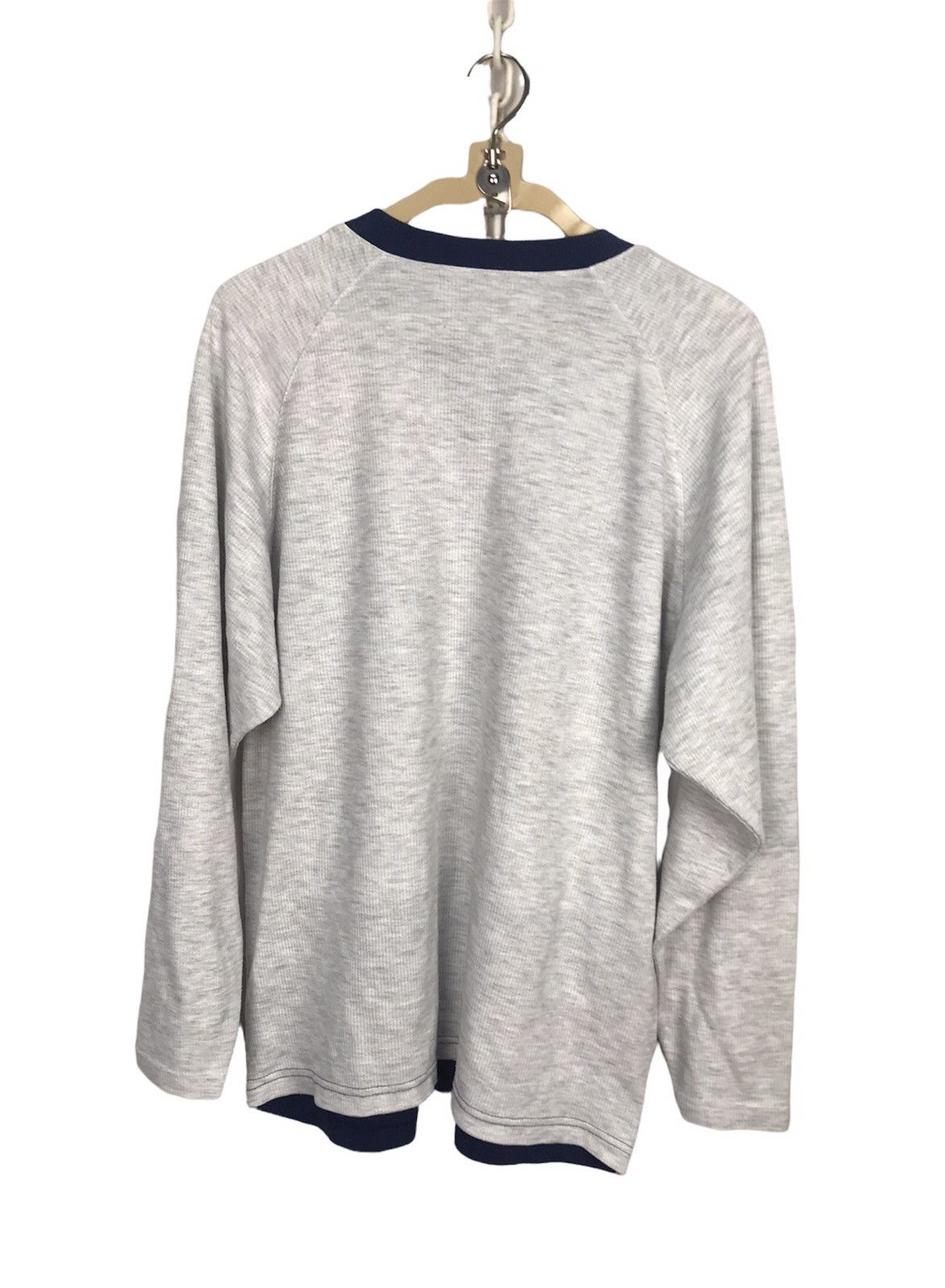 Japanese Brand Denimax vneck long sleeve shirts Size US L / EU 52-54 / 3 - 2 Thumbnail