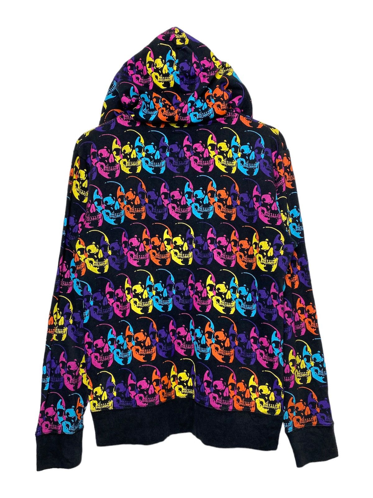 Japanese Brand × Vintage Vintage Skulls Fullprint Hoodies /Number Nine Travis Scott Size US M / EU 48-50 / 2 - 2 Thumbnail