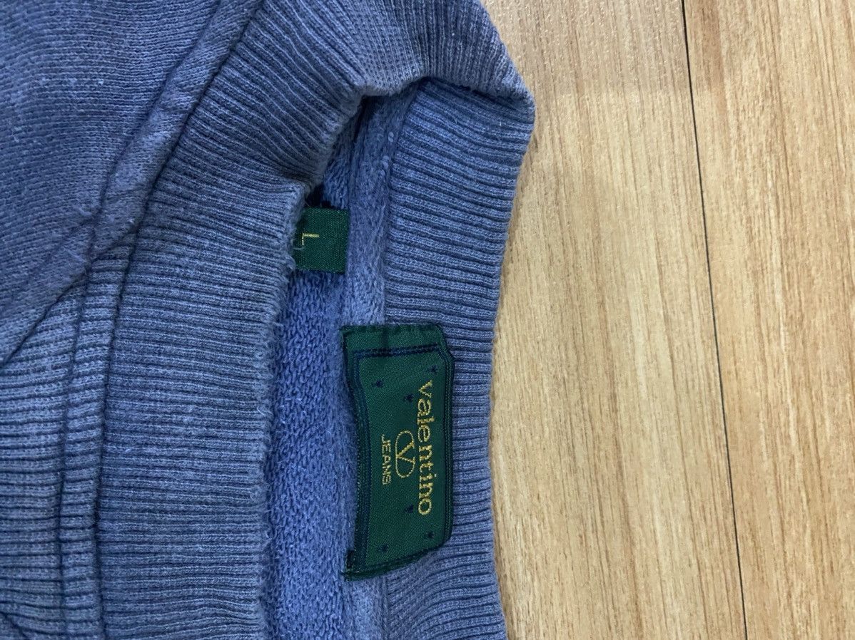 Valentino VALENTINO JEANS EMBROIDED LOGO MULTI COLOUR SWEATSHIRT Size US L / EU 52-54 / 3 - 6 Thumbnail