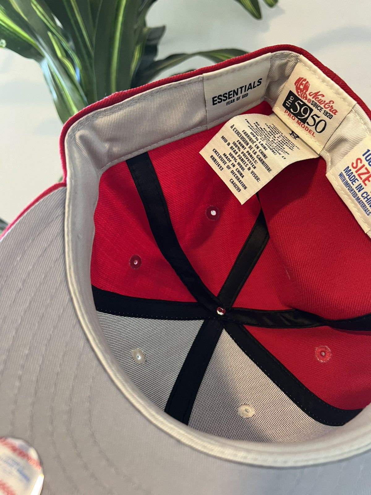 Fear of God × MLB × New Era Fear of God Essentials 59Fifty Fitted Hat Size ONE SIZE - 6 Thumbnail