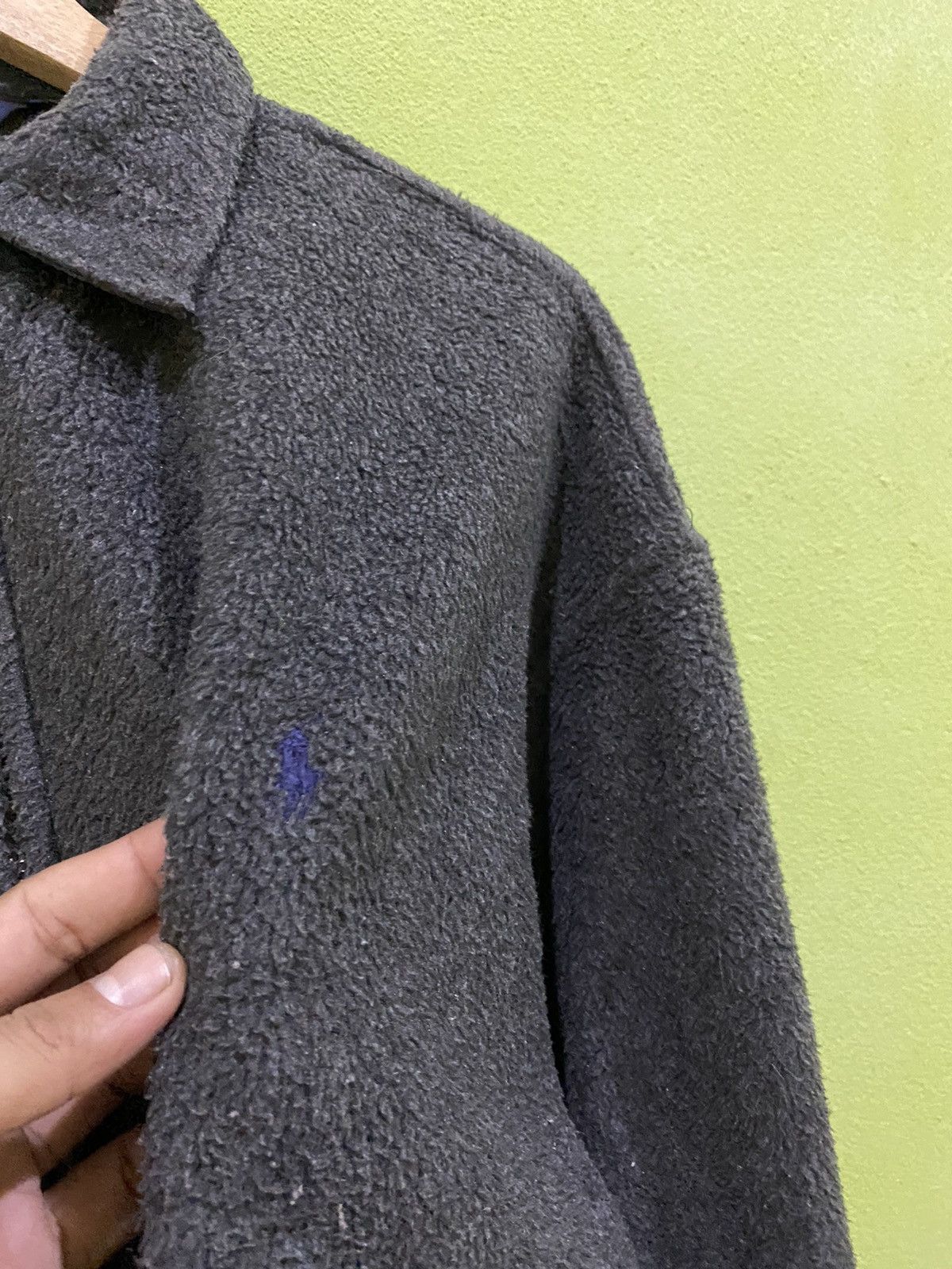 Polo Ralph Lauren Polo Ralph Laurent Fleece Zipper Sweater Size US L / EU 52-54 / 3 - 3 Thumbnail