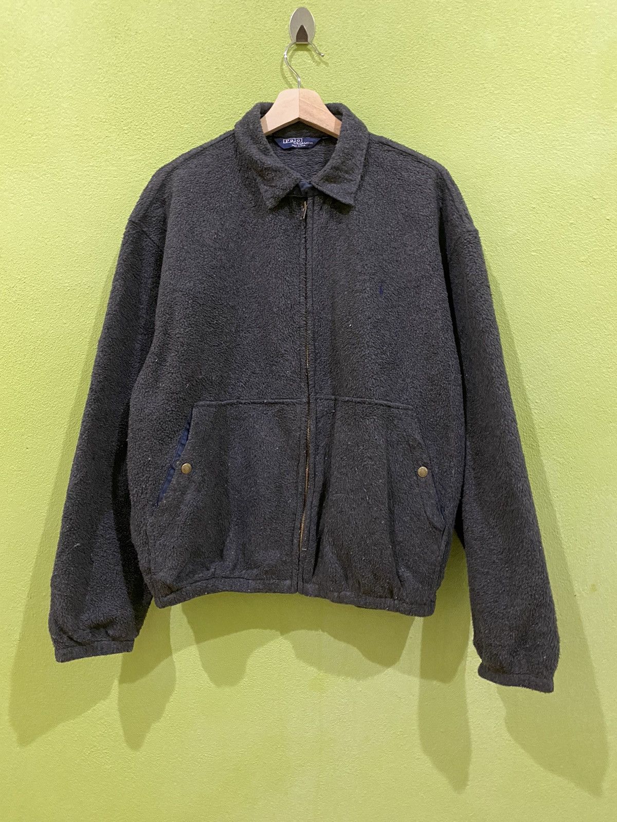 Polo Ralph Lauren Polo Ralph Laurent Fleece Zipper Sweater Size US L / EU 52-54 / 3 - 1 Thumbnail