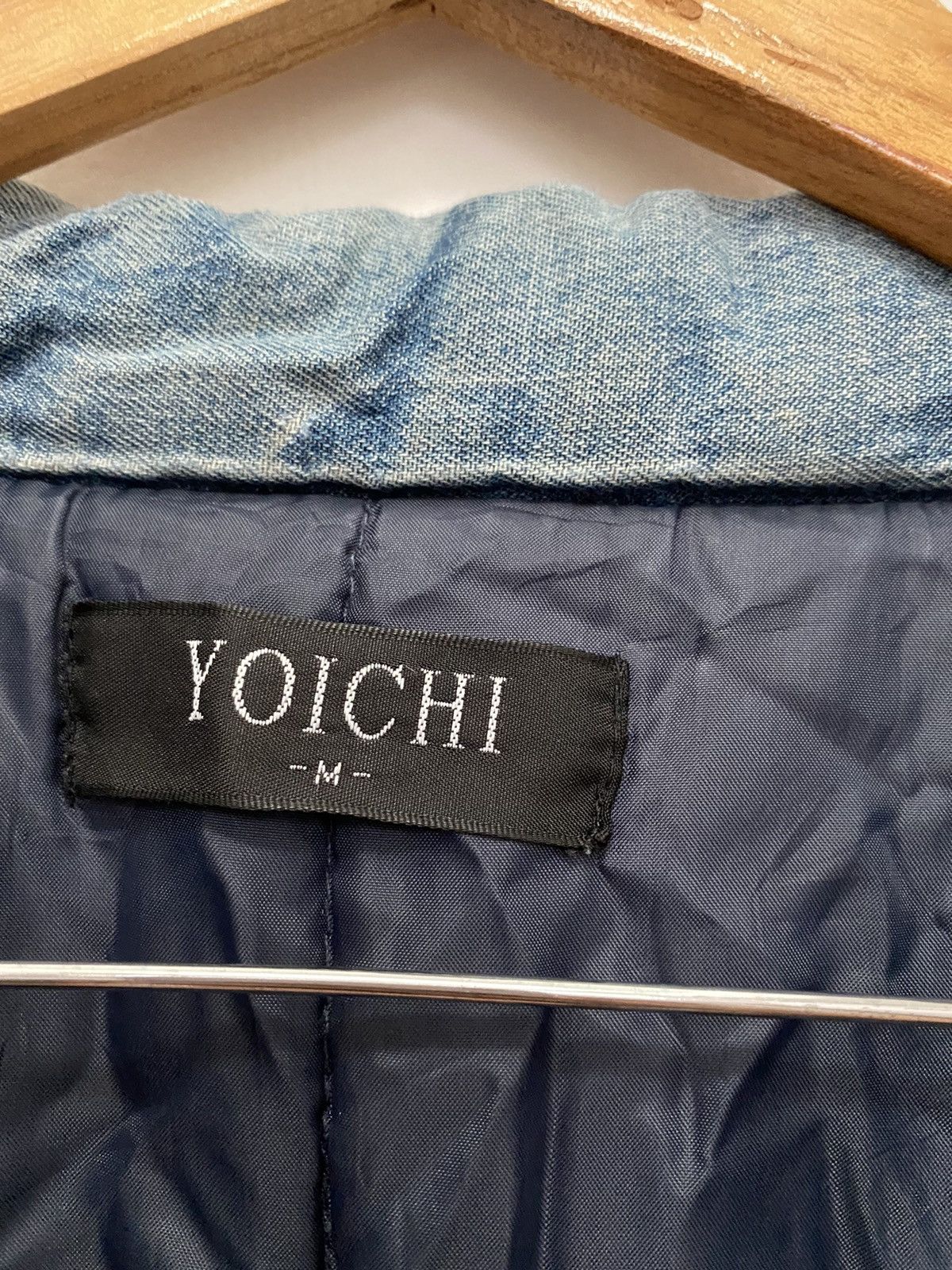 Blue Blue Japan × Japanese Brand Yoichi Kimono Blue Indigo Dyed Woven design Vintage Size US L / EU 52-54 / 3 - 8 Thumbnail